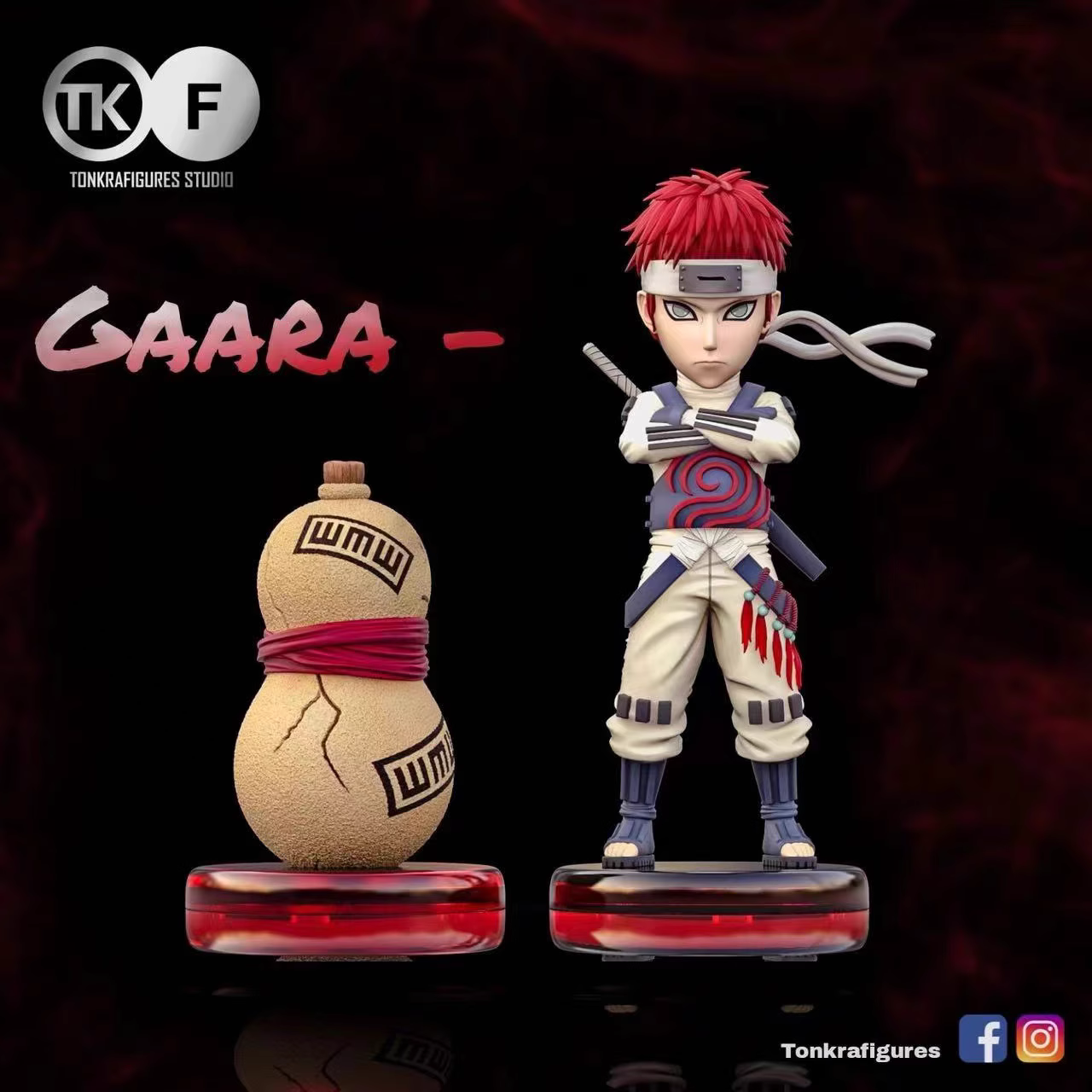 【Pre-sale】Naruto & Gaara-X7 Studio & TKF Studio