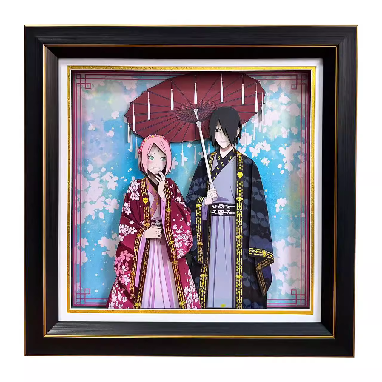 【In stock】Decorative Painting of Love of Uchiha Sasuke & Haruno Sakura-Aotu Panda