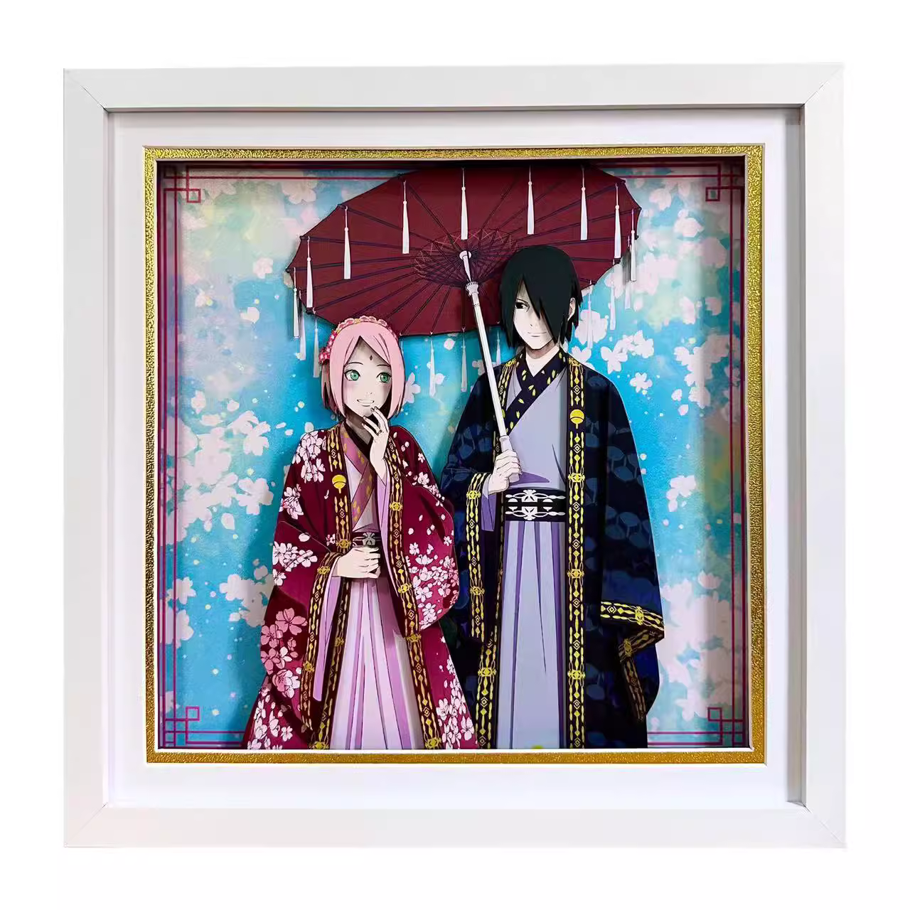 【In stock】Decorative Painting of Love of Uchiha Sasuke & Haruno Sakura-Aotu Panda