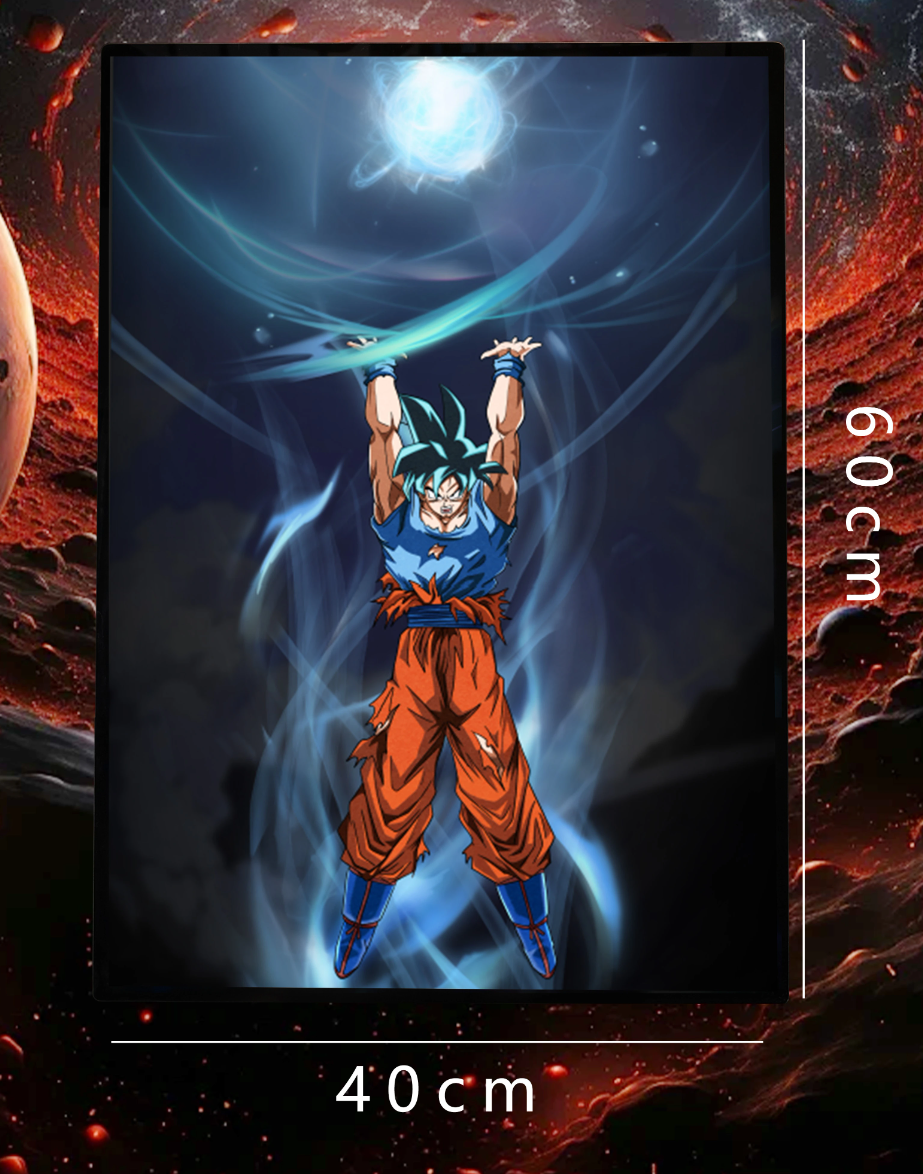 【Pre-sale】Decorative Painting of Spirit Bomb Son Goku-Blackline Studio