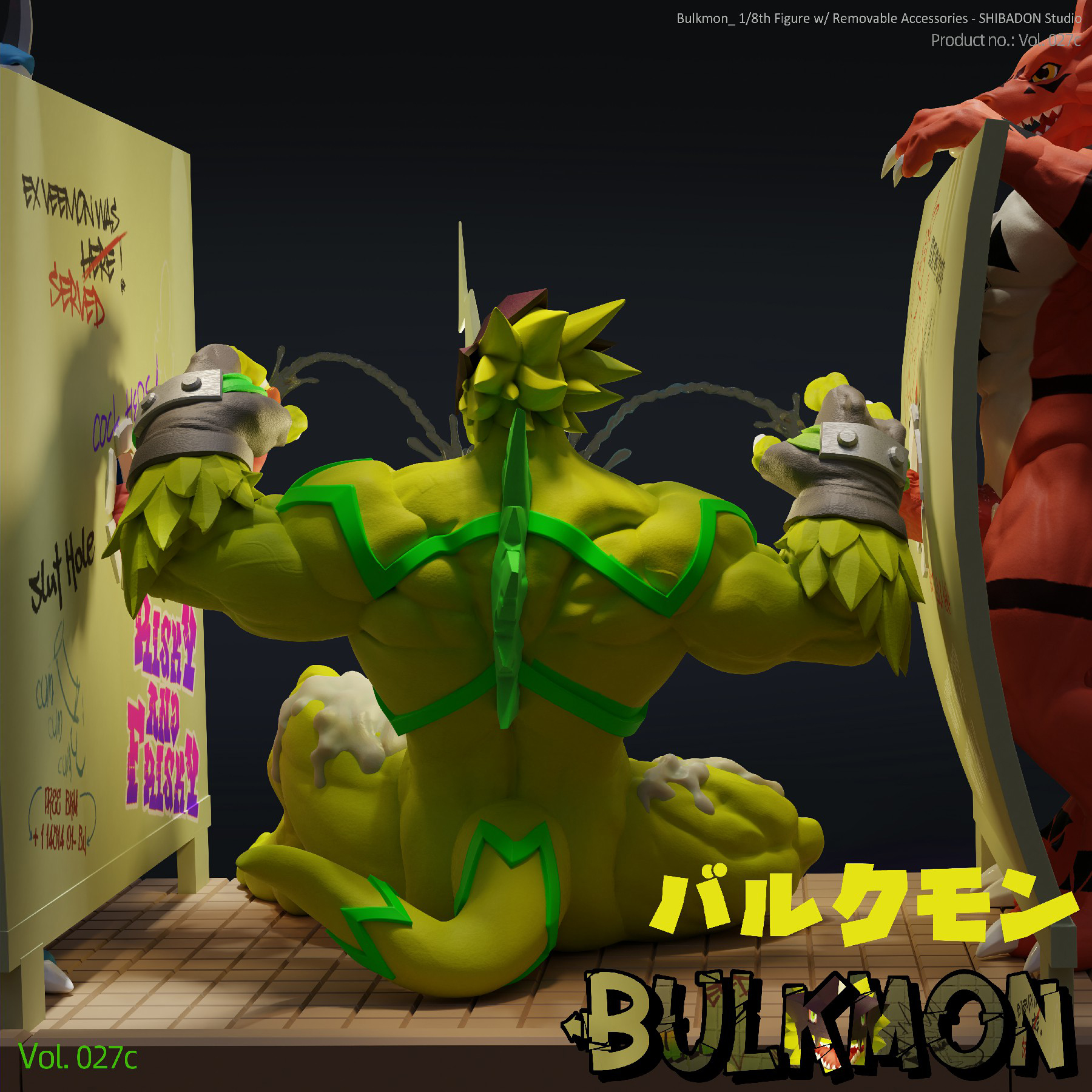 【Sold out】1/8 Scale Bulkmon-Other series-Shibadon Studio