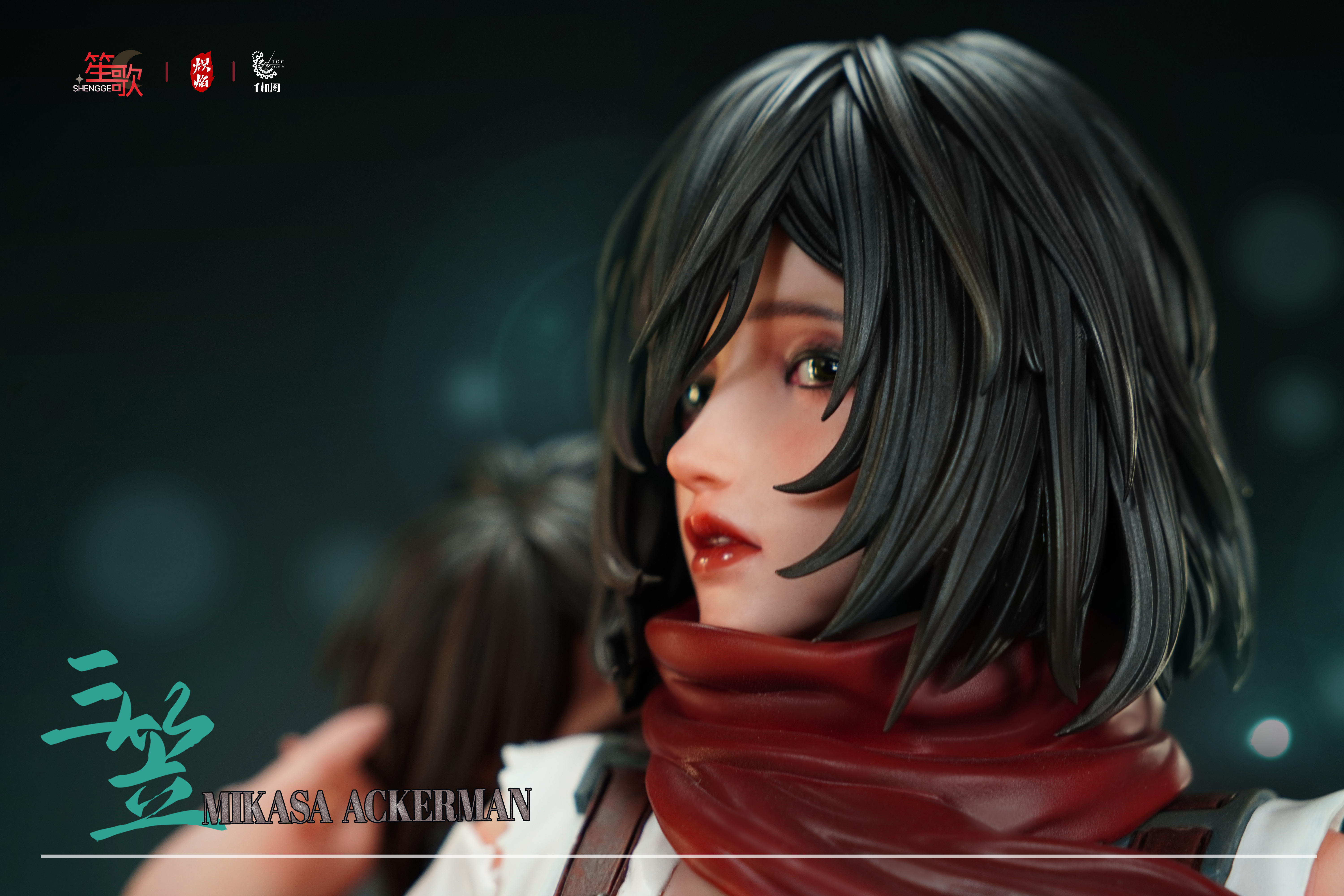 【Sold out】1/4 Scale Mikasa·Ackerman-Attack on Titan-ShengGe & TOC Studio