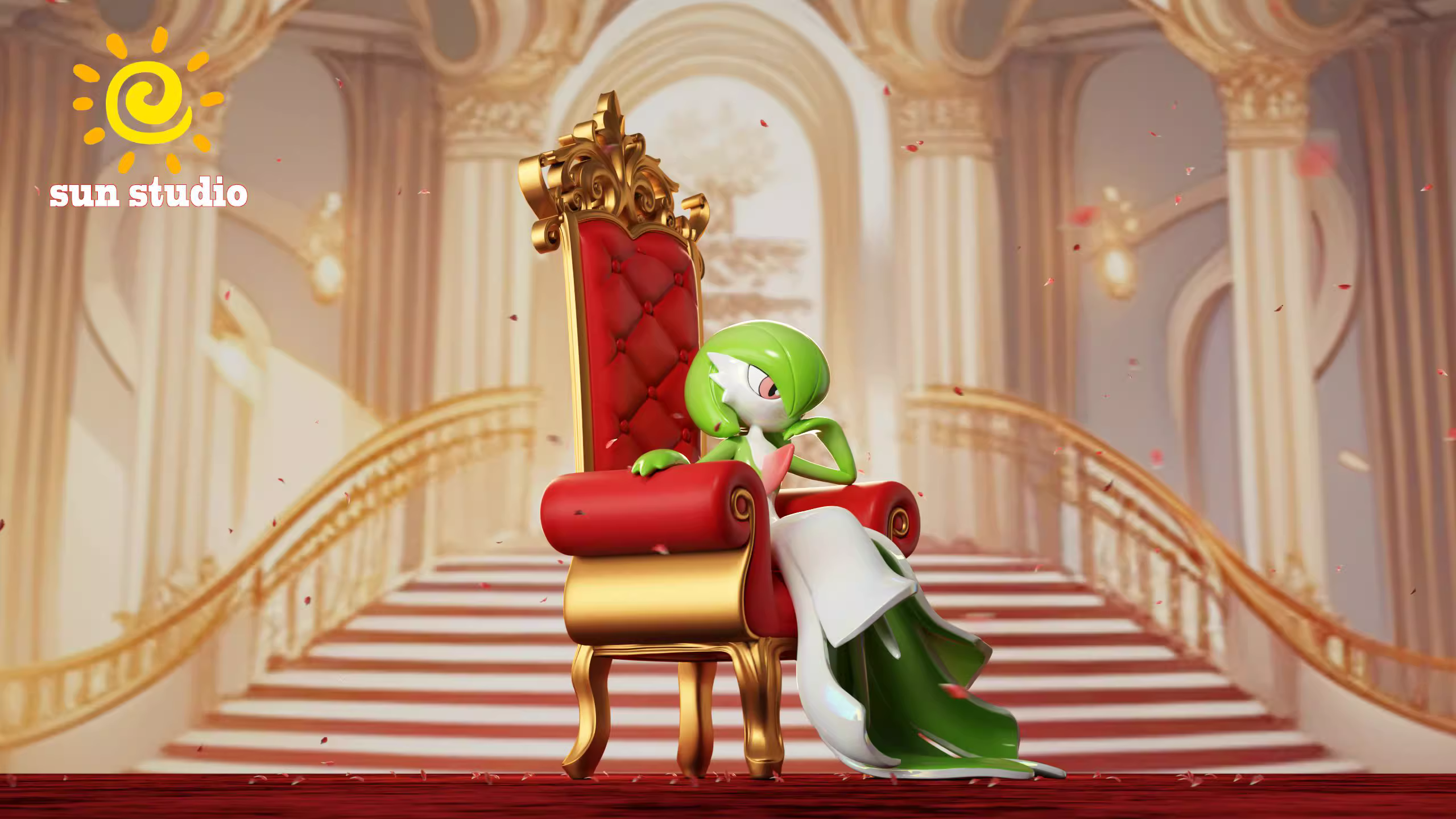 【Pre-sale】1/20 Scale Throne Gardevoir-Pokemon-SUN Studio