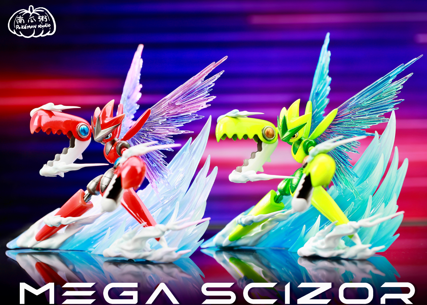 【Pre-sale】1/20 mega Scizor-Pokemon-Pokemon Studio