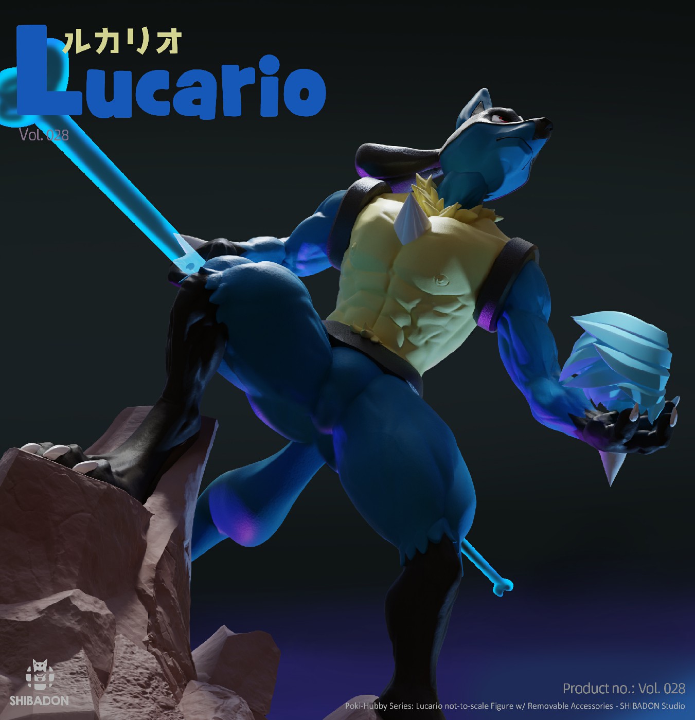 【Sold out】Lucario-Pokemon-Shibadon Studio