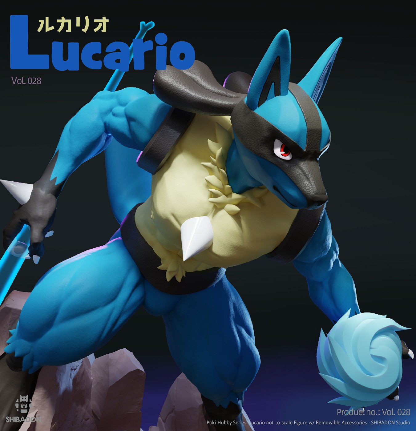 【Sold out】Lucario-Pokemon-Shibadon Studio