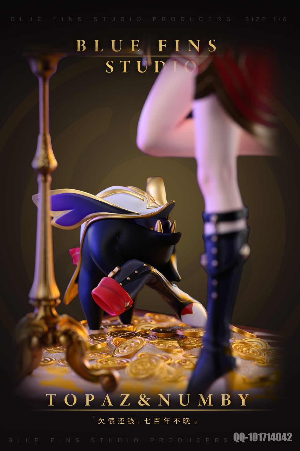 【Last one】1/6 Scale Topaz & Numby-Honkai: Star Rail-BLUE FINS Studio