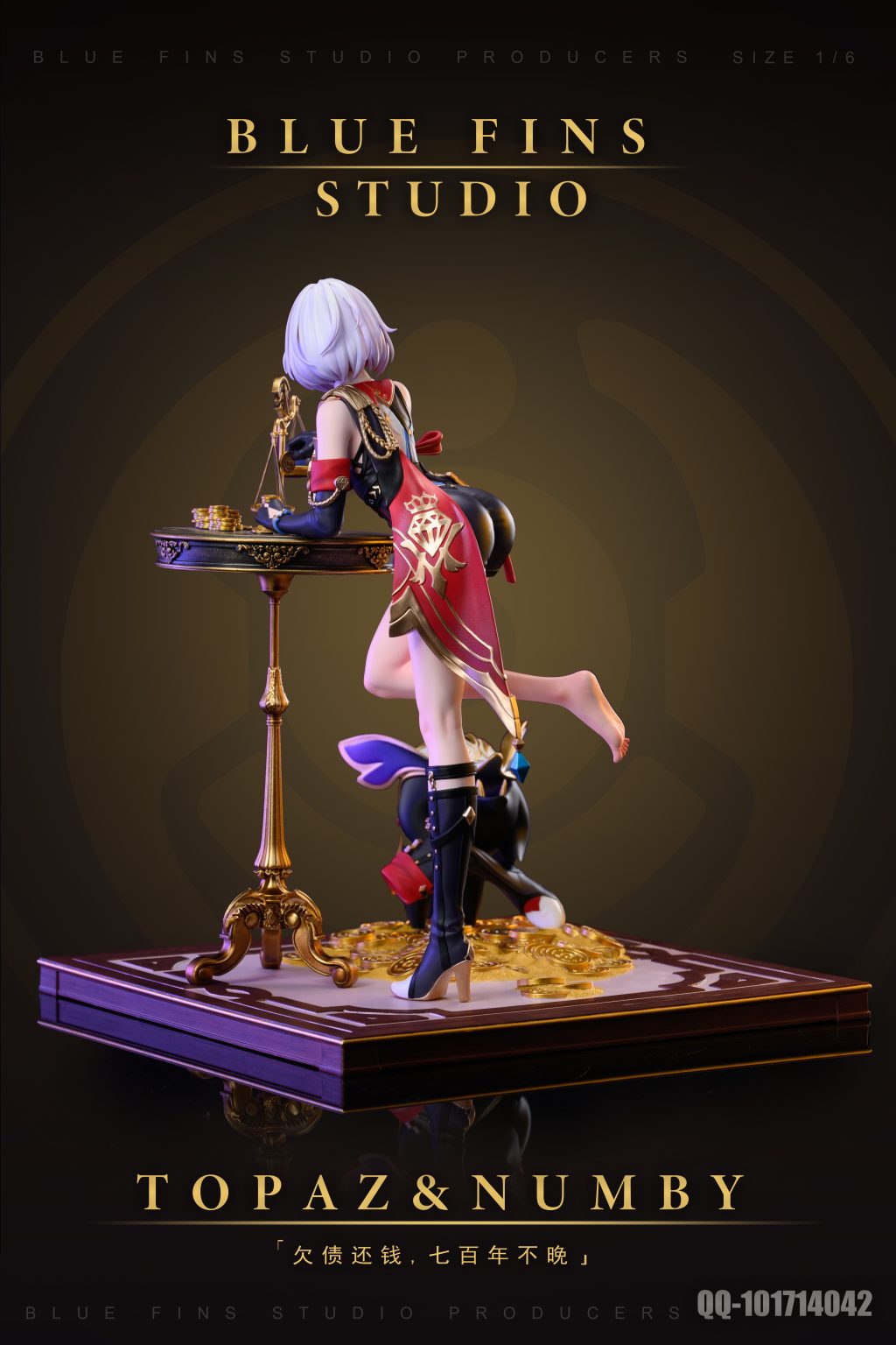 【Last one】1/6 Scale Topaz & Numby-Honkai: Star Rail-BLUE FINS Studio