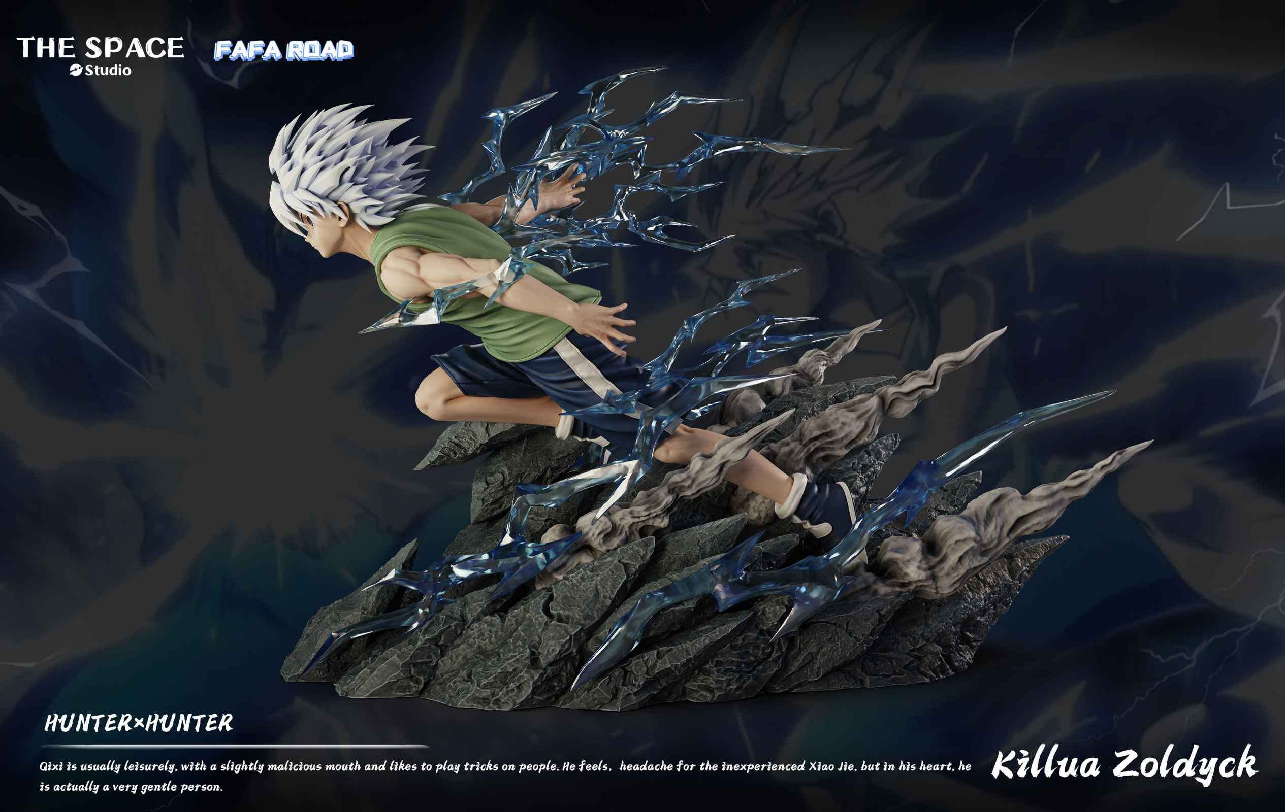 【Pre-sale】1/6 Scale Sprinting Mode Ver. Killua Zoldyck-HUNTER X HUNTER-The Space Studio