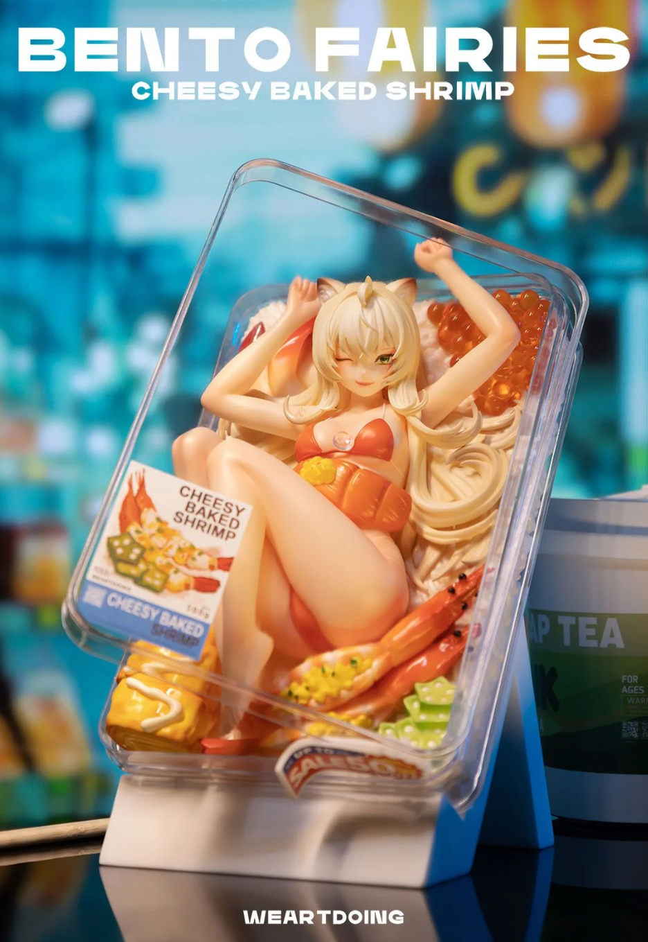 【Pre-sale】Bento Fairies Cheesy Baked Shrimp & Chicken Cutlet-Original Design-WeArtDoing