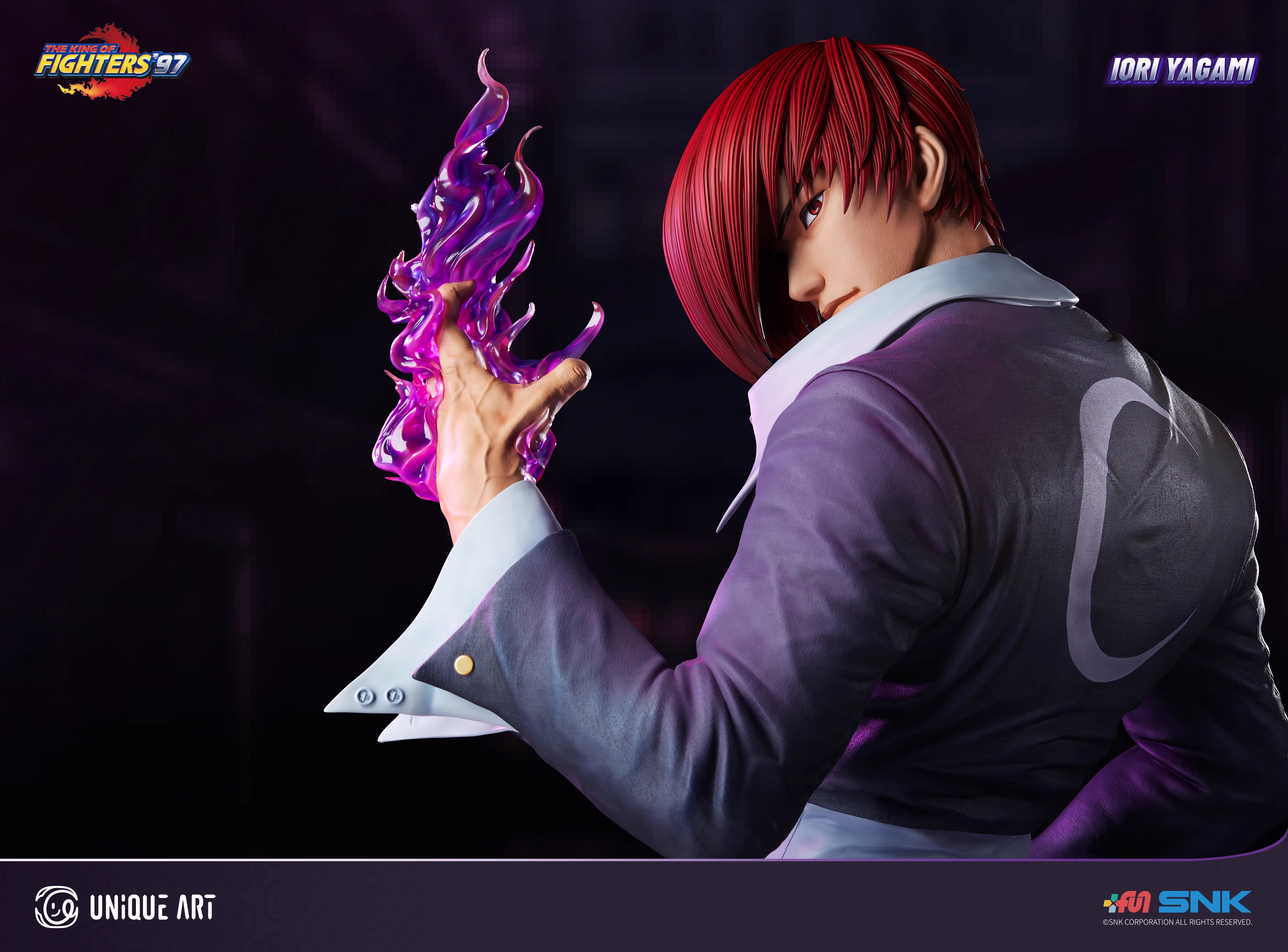 【Pre-sale】1/1 Scale Iori Yagami-The King of Fighters-UNiQUE ART Studio