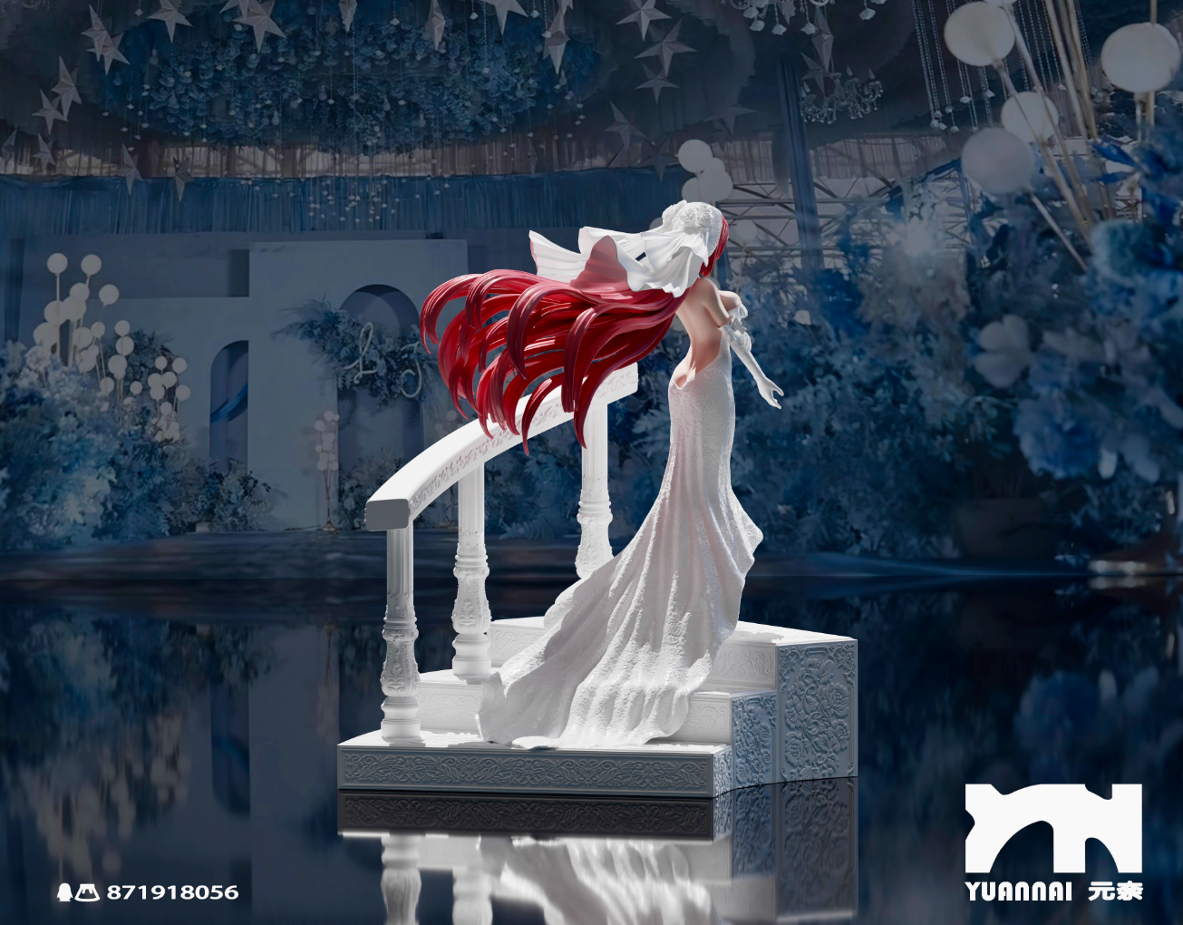 【Pre-sale】1/6 Scale Wedding Dress Elysia-Honkai Impact 3-YuanNai Studio