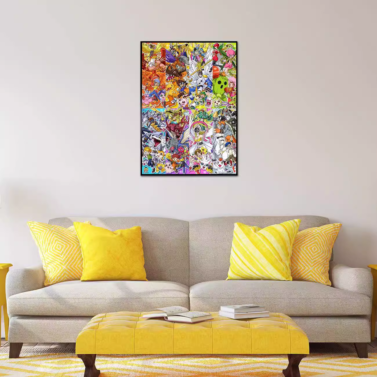 【Pre-sale】Decorative Painting of 25th Anniversary of Digimon-Mystical Art Studio