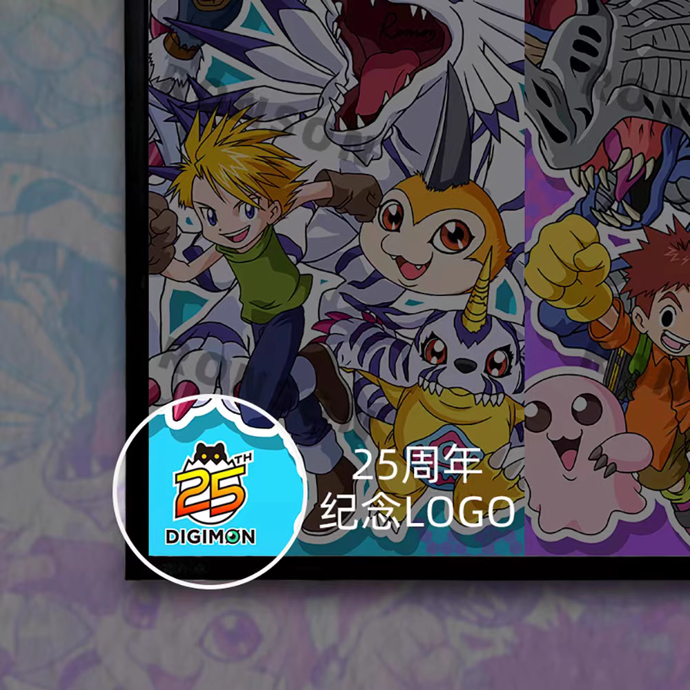 【Pre-sale】Decorative Painting of 25th Anniversary of Digimon-Mystical Art Studio
