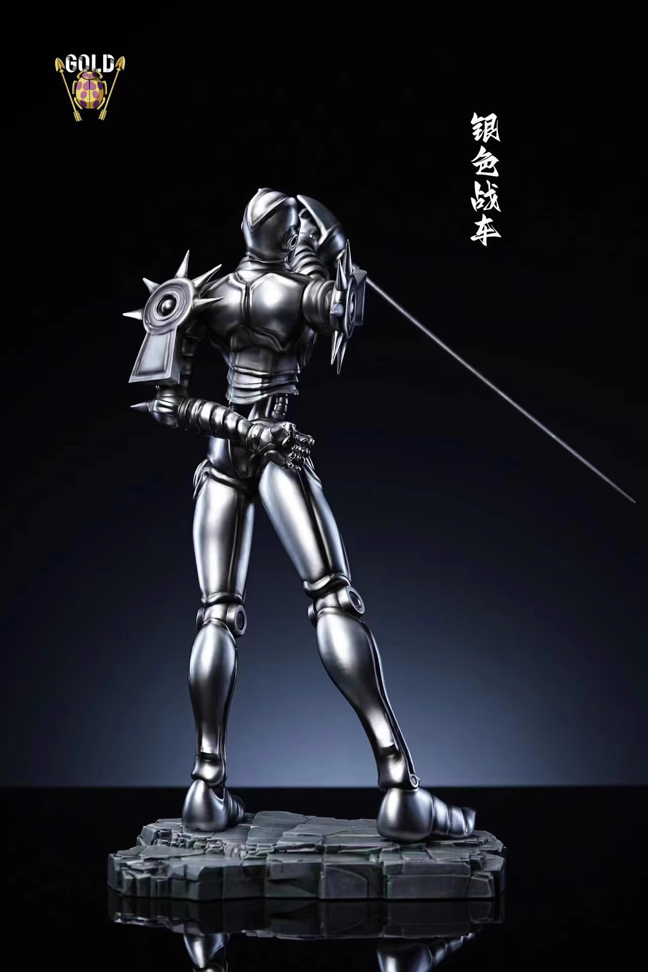 【Pre-sale】1/6 Scale Jan Pierre Polnareff & Silver Chariot-JoJo's Bizarre Adventure-GOLD Studio