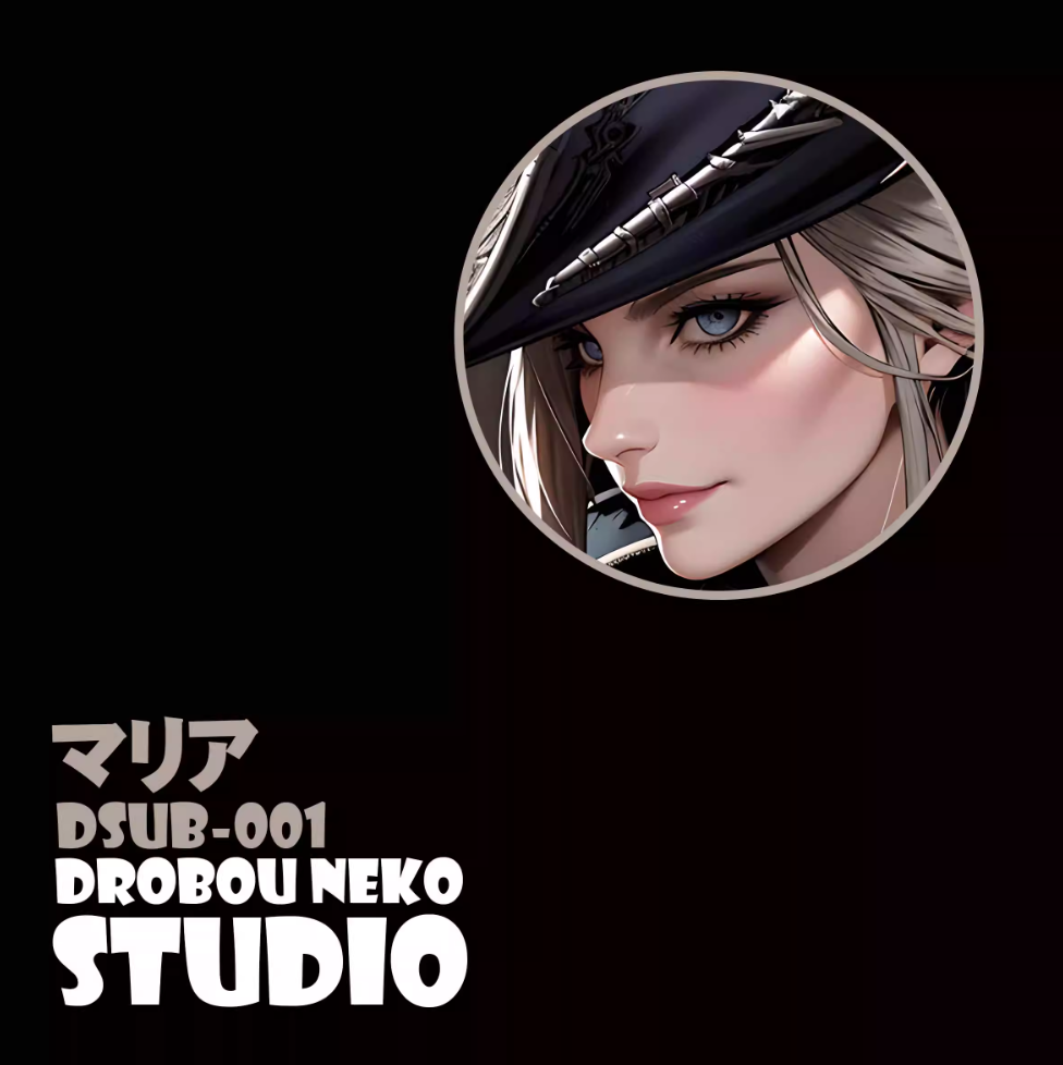 【In stock】DSUB-001 Decorative Painting of Maria-Bloodborne-Dorobou Neko Studio