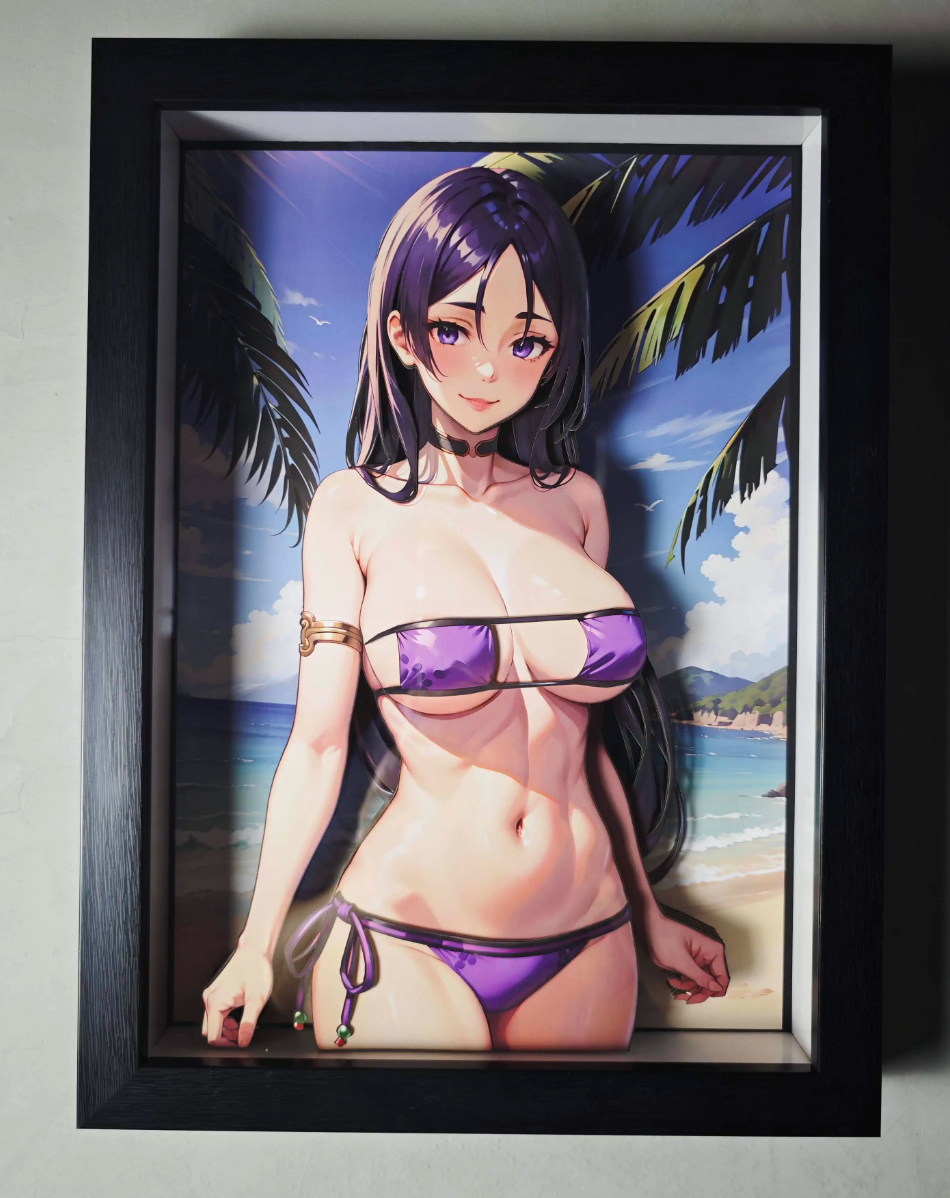 【In stock】DSMG-058 Decorative Painting of Minamoto no Raikou-Fate/Grand Order-Dorobou Neko Studio