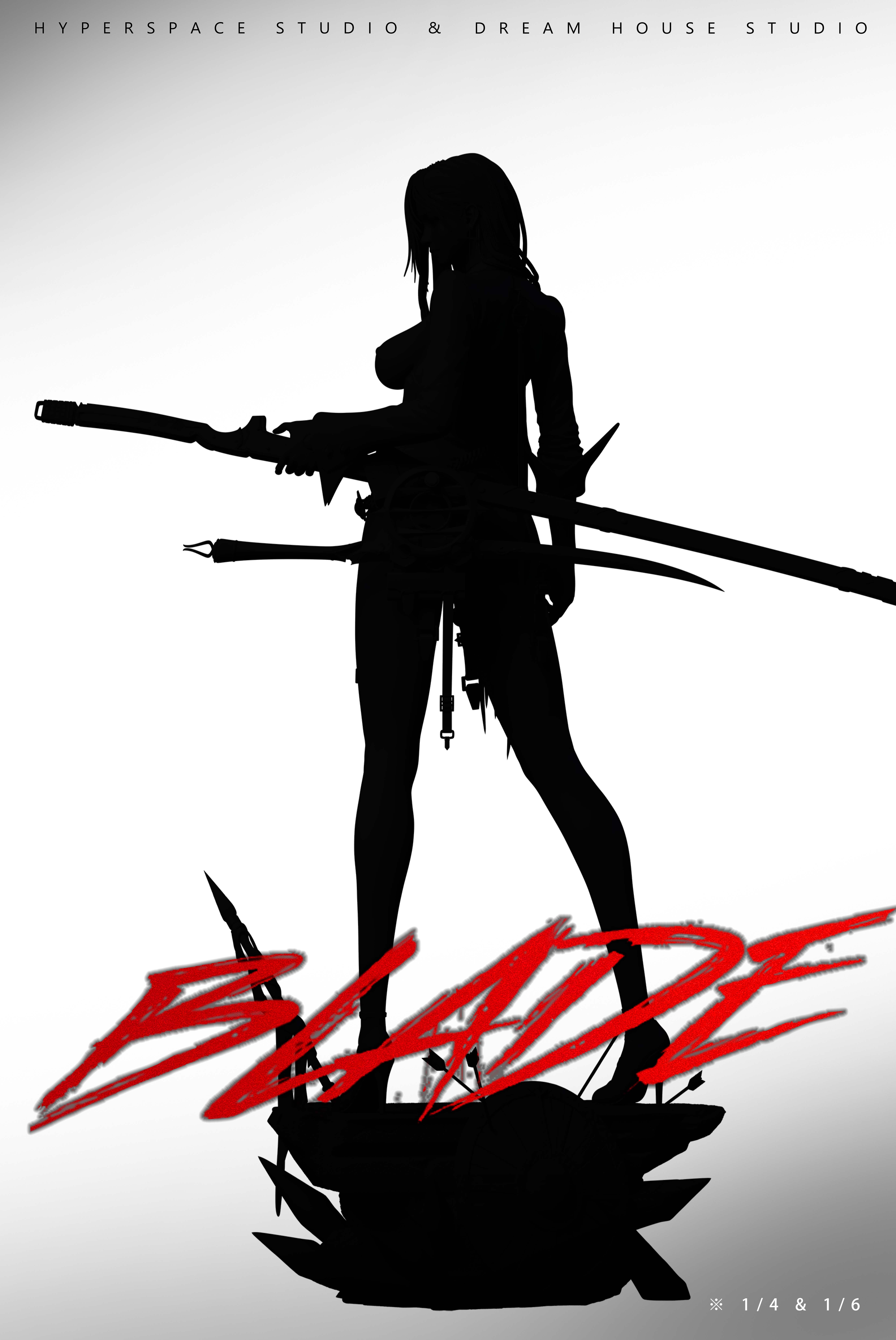 【Sold out】1/4 & 1/6 Scale Blade-Dunge on Fighter-Hyperspace Studio & DreamHouse Stuidio