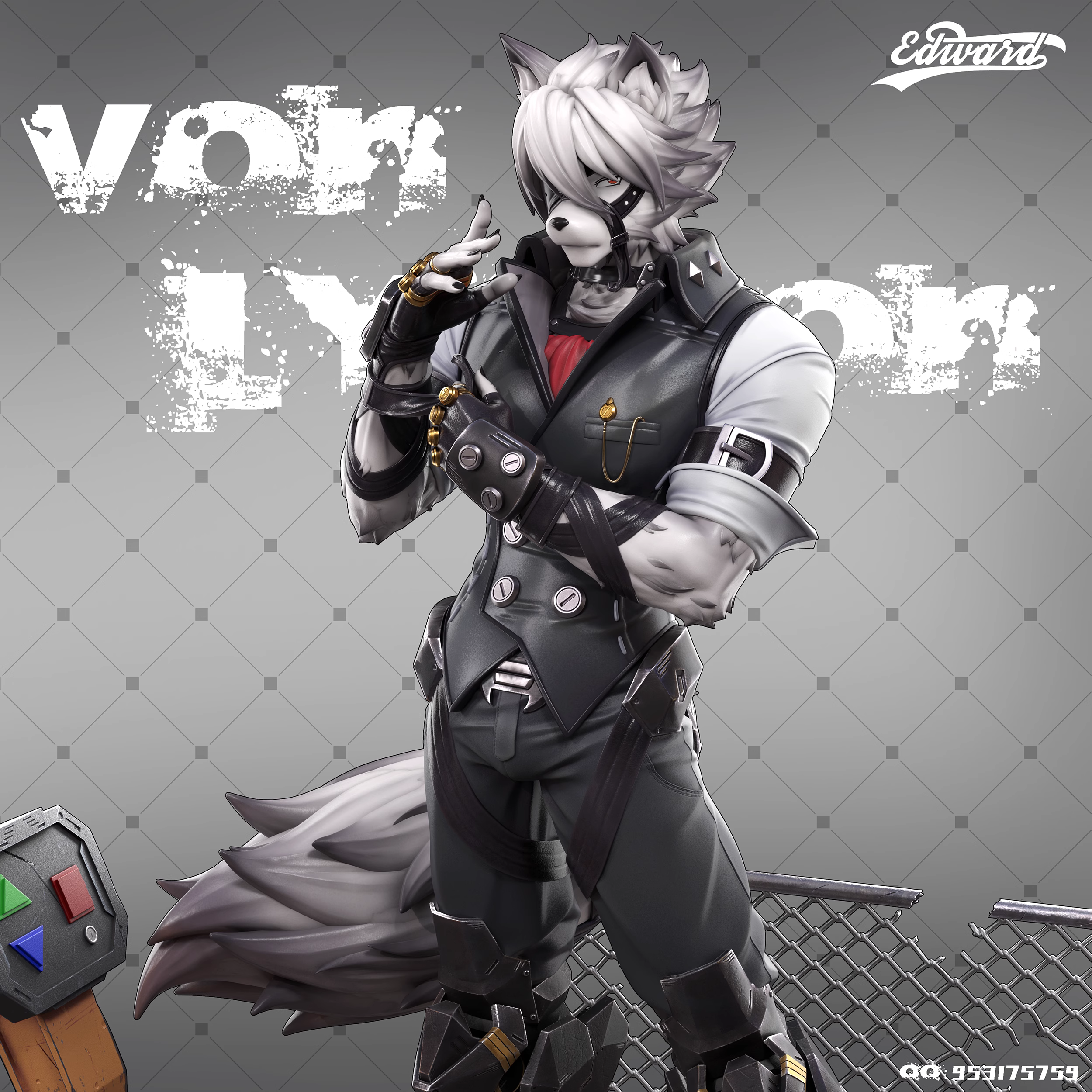 【Few left】1/6 Scale Von Lycaon-Zenless Zone Zero-Edward Studio