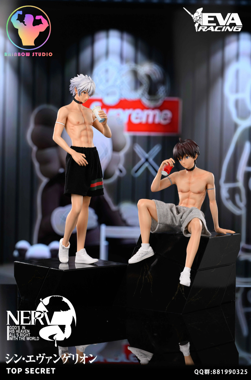 【Pre-sale Closed】1/6 Scale Street Boy Nagisa Kaworu & Ikari Shinji-EVA-Rainbow Studio