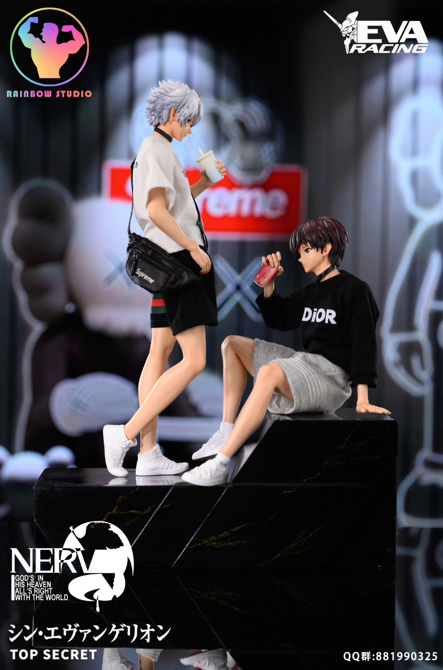 【Pre-sale Closed】1/6 Scale Street Boy Nagisa Kaworu & Ikari Shinji-EVA-Rainbow Studio