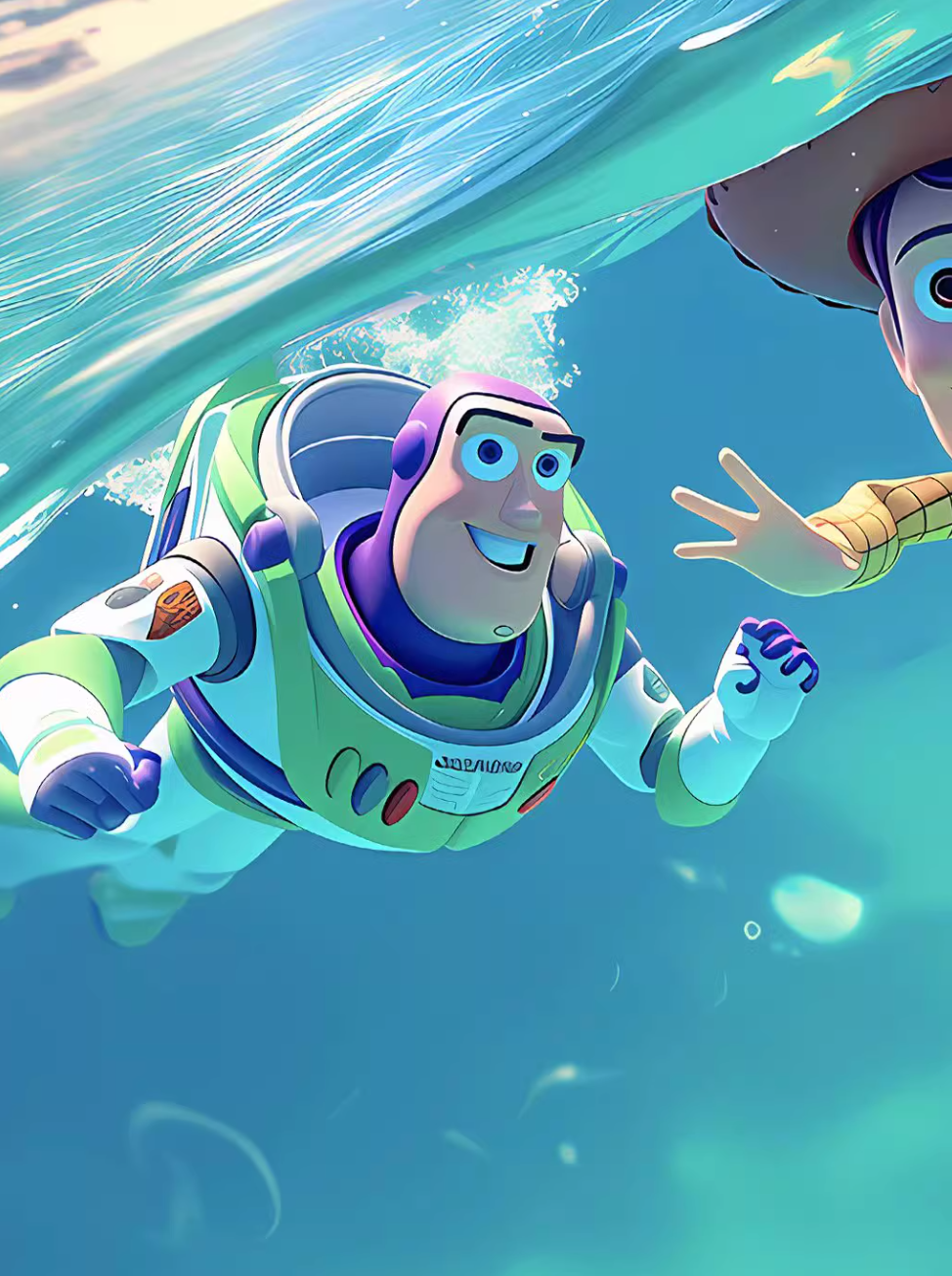 【Pre-sale】Decorative Painting of Woody & Buzz Lightyear-Toy Story-XingKong Studio