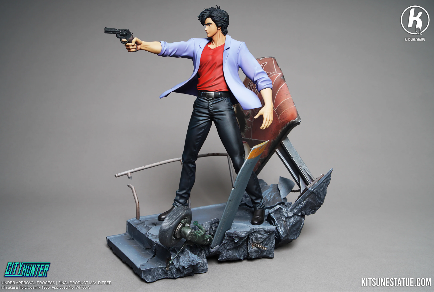 【In stock】1/6 Scale Saeba Ryō-City Hunter-Kitsune Statue