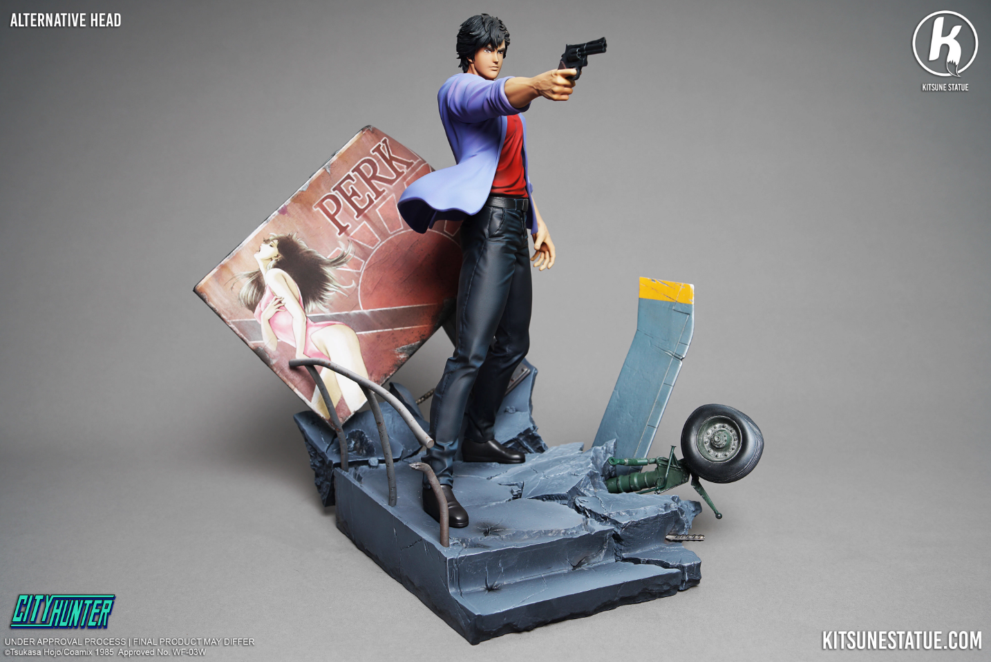 【In stock】1/6 Scale Saeba Ryō-City Hunter-Kitsune Statue