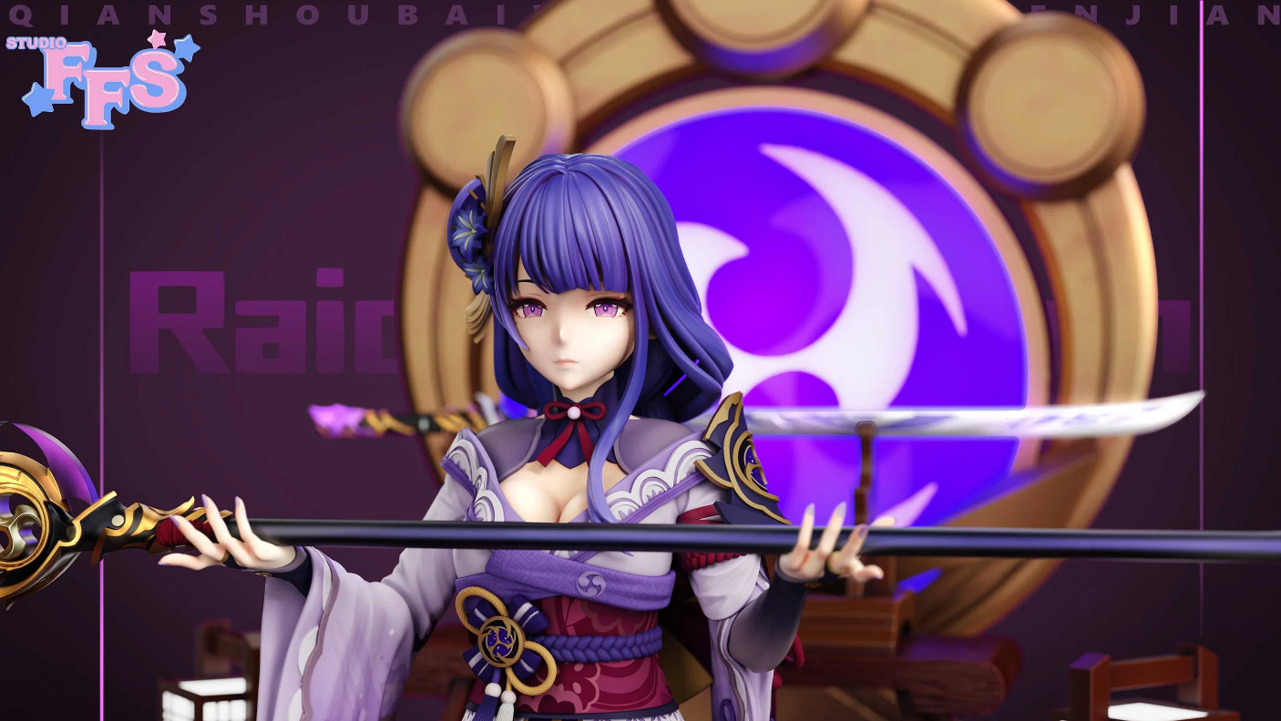 【Sold out】1/6 Scale Determination & Defeat Series Raiden Shogun-Genshin Impact-FFS Studio