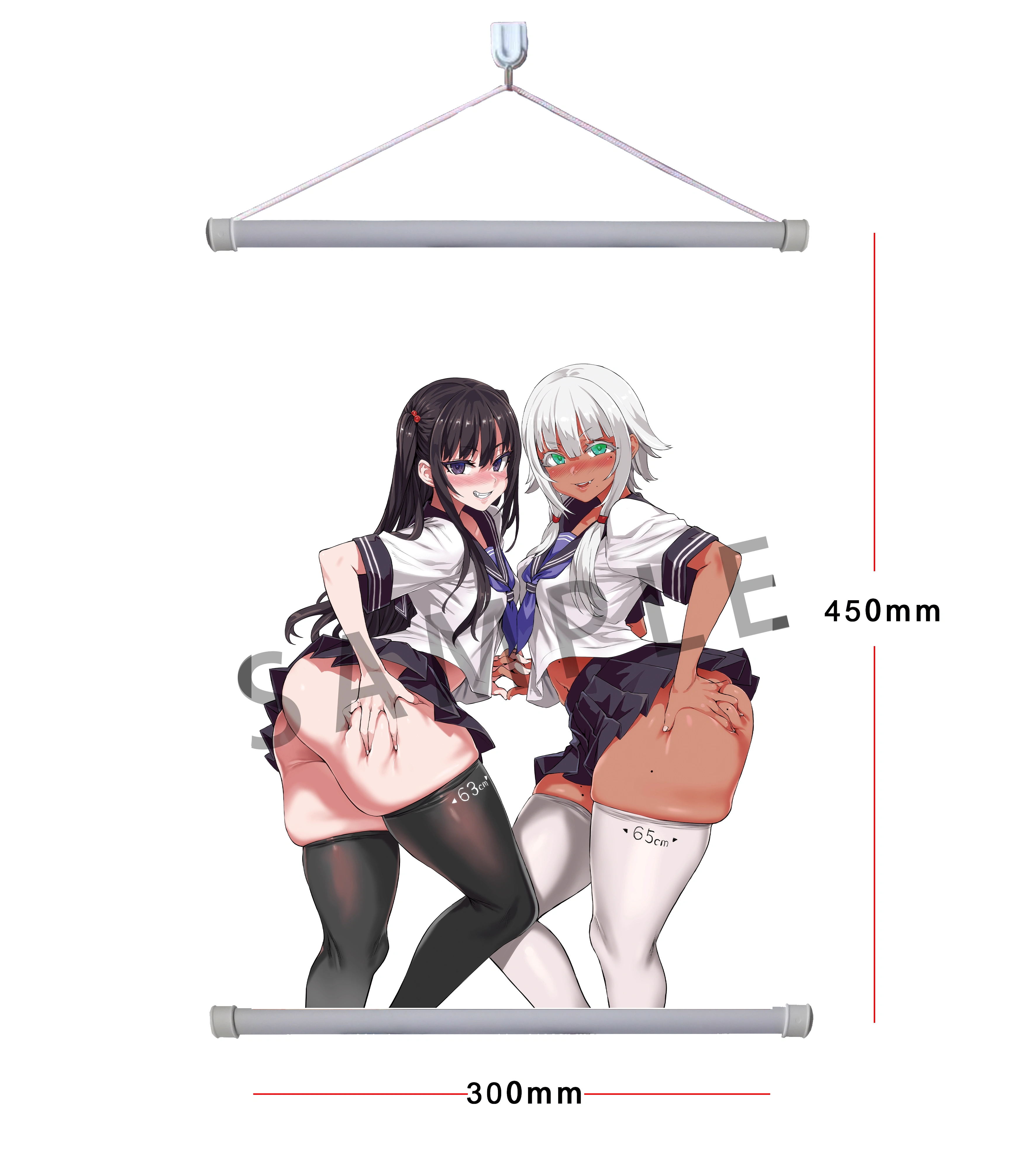 【Pre-sale】1/5 & 1/3.5 Scale 相座ラウラ & 肉倉色羽-足の太さがステータスになる世界-PURE Studio