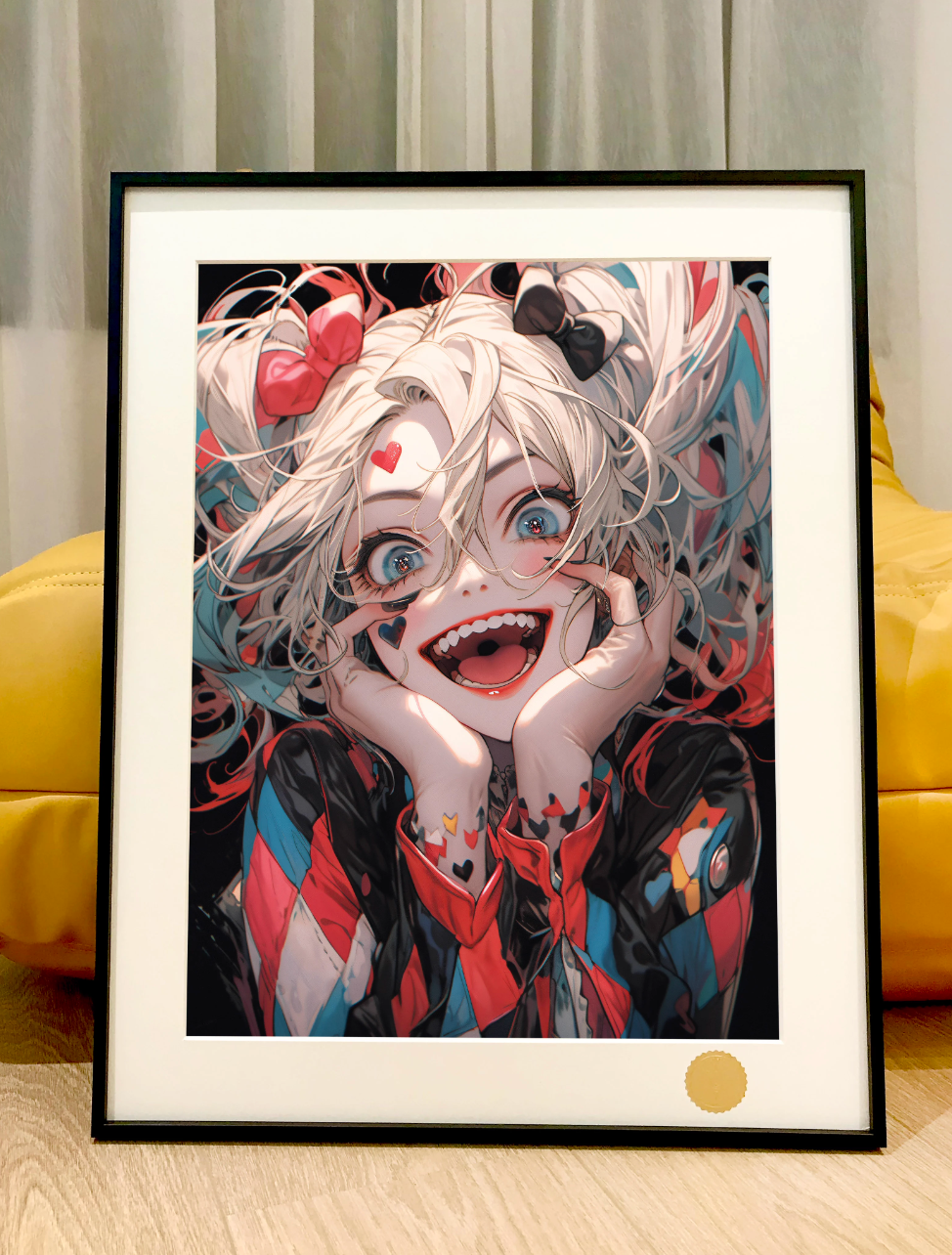【Pre-sale】Decorative Painting of Harley Quinn-Joker-XingKong Studio