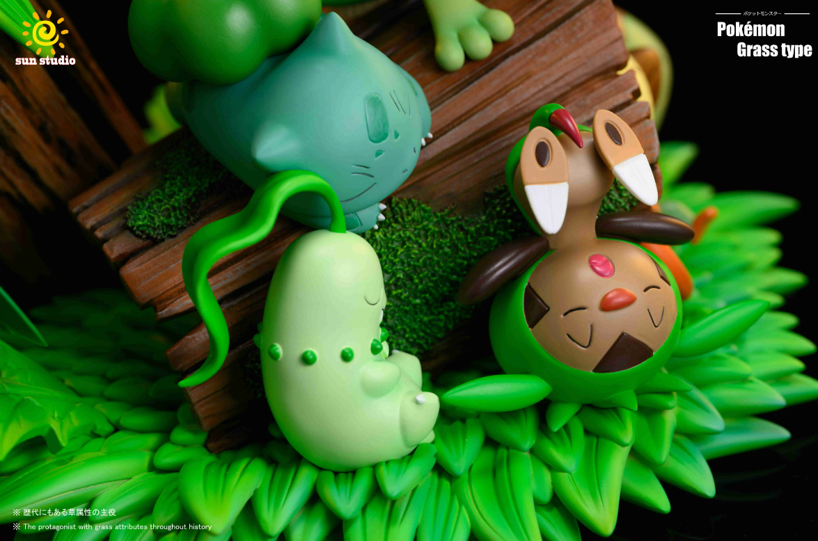 【Pre-sale】Bulbasaur & Chikorita-Pokemon-SUN Studio