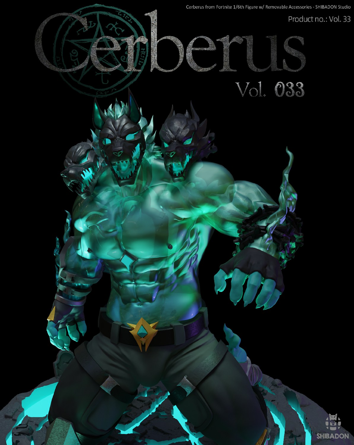 【Sold out】1/6 Scale Cerberus-Other Series-Shibadon Studio