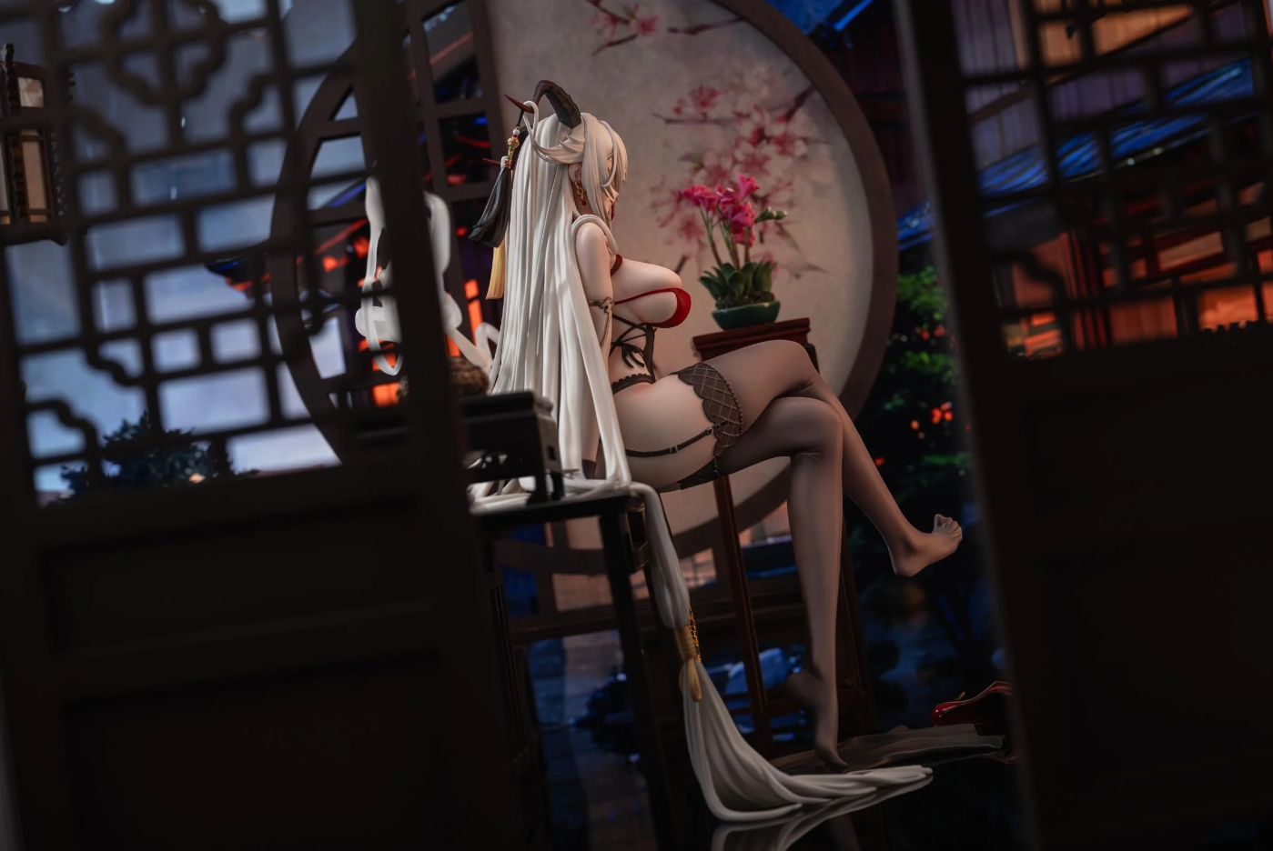 【Pre-sale】1/6 Scale Golden Dragon Among Auspicious Clouds Ver. KMS Ägir-Azur Lane-AniGame Studio