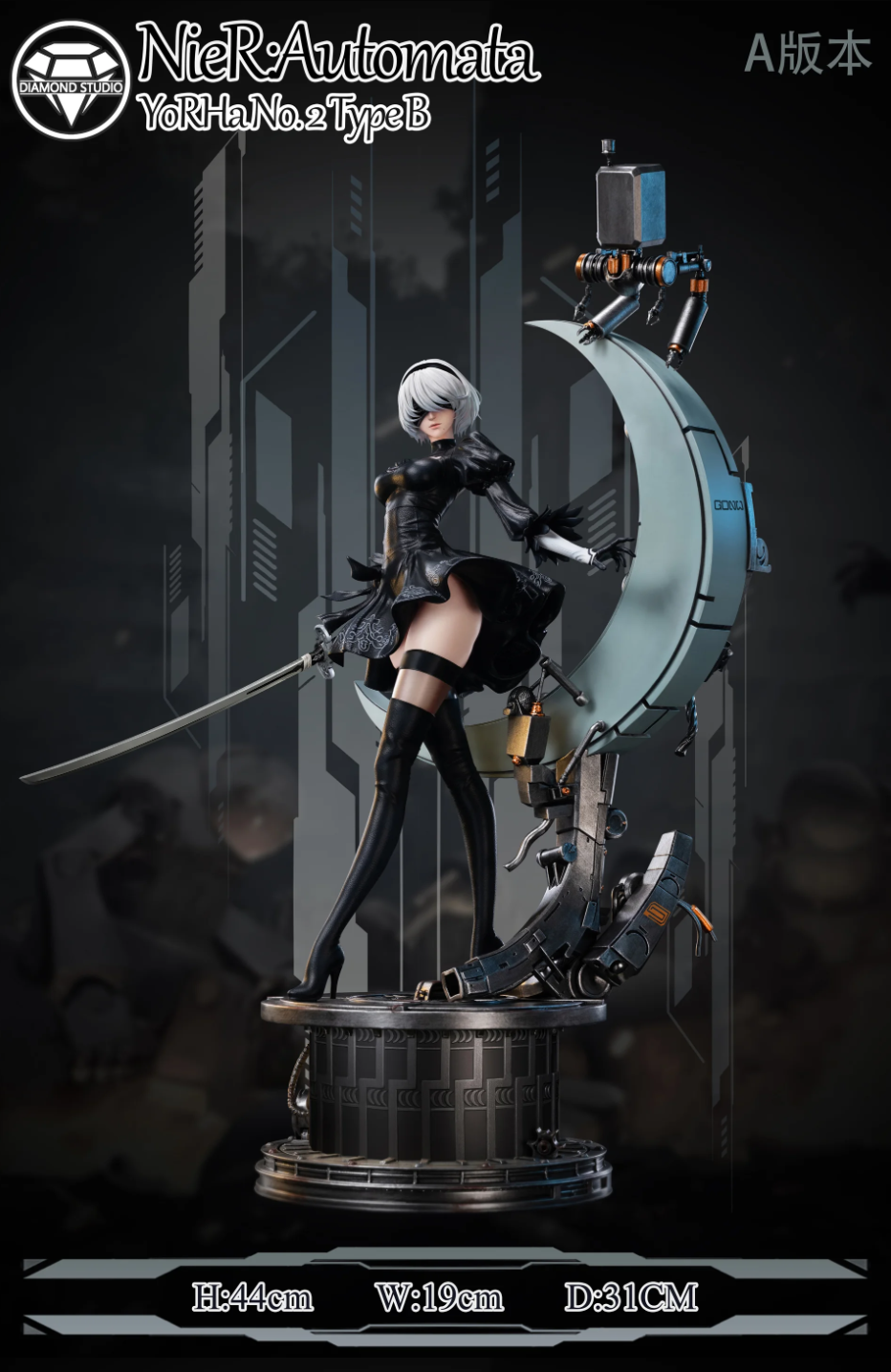 【Pre-sale】1/6 Scale YoRHa No.2 Type B-NieR:Automata-Diamond Studio