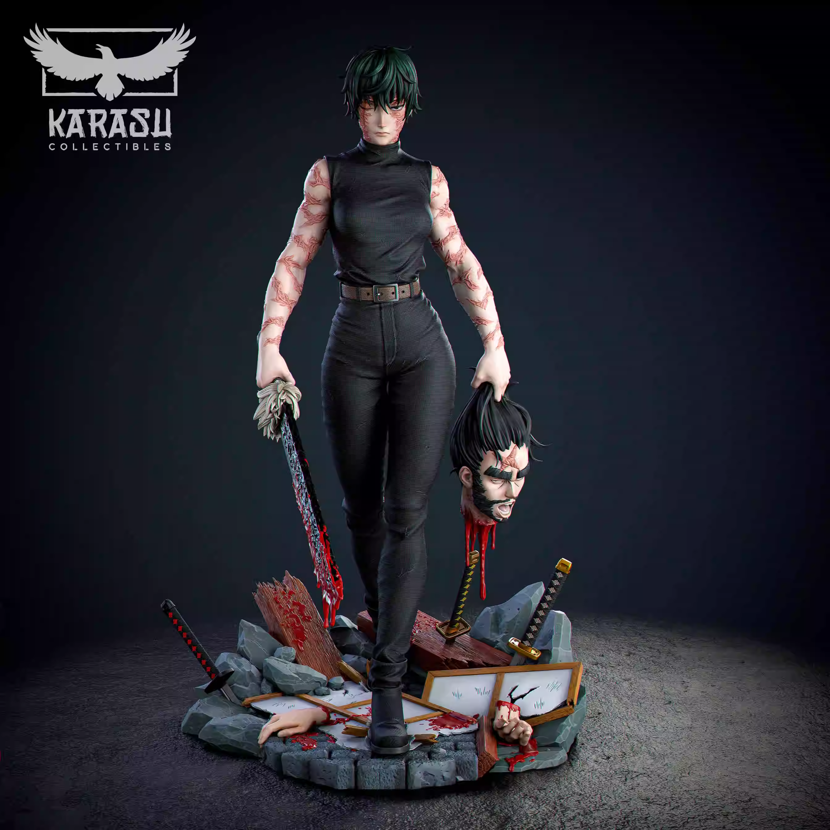 【Last one】1/6 Scale Zenin Maki-Karasu Collectibles Studio