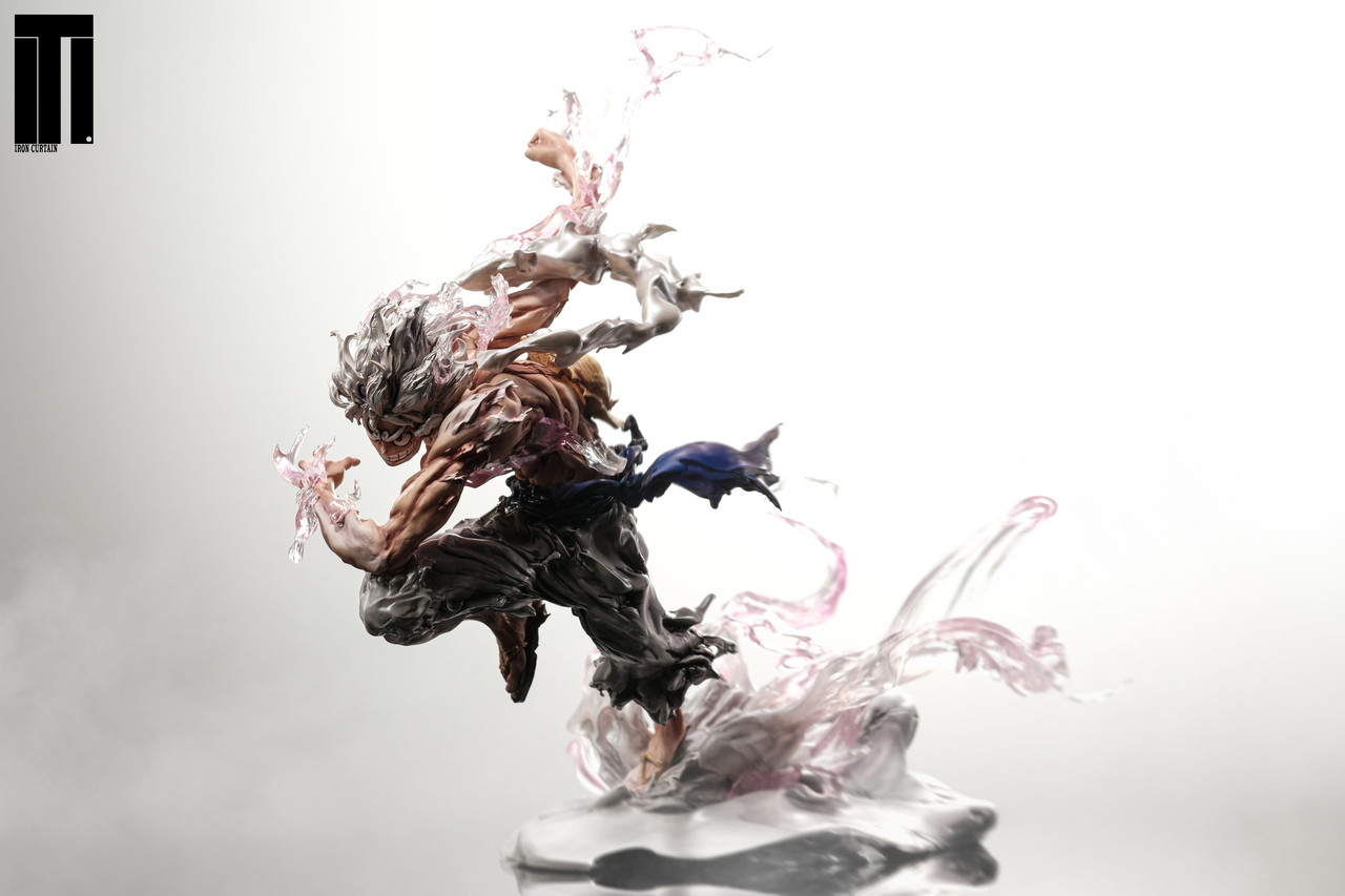 【Few left】POP Scale Nika Monkey D. Luffy 2.0 with LED-Iron Curtain Studio