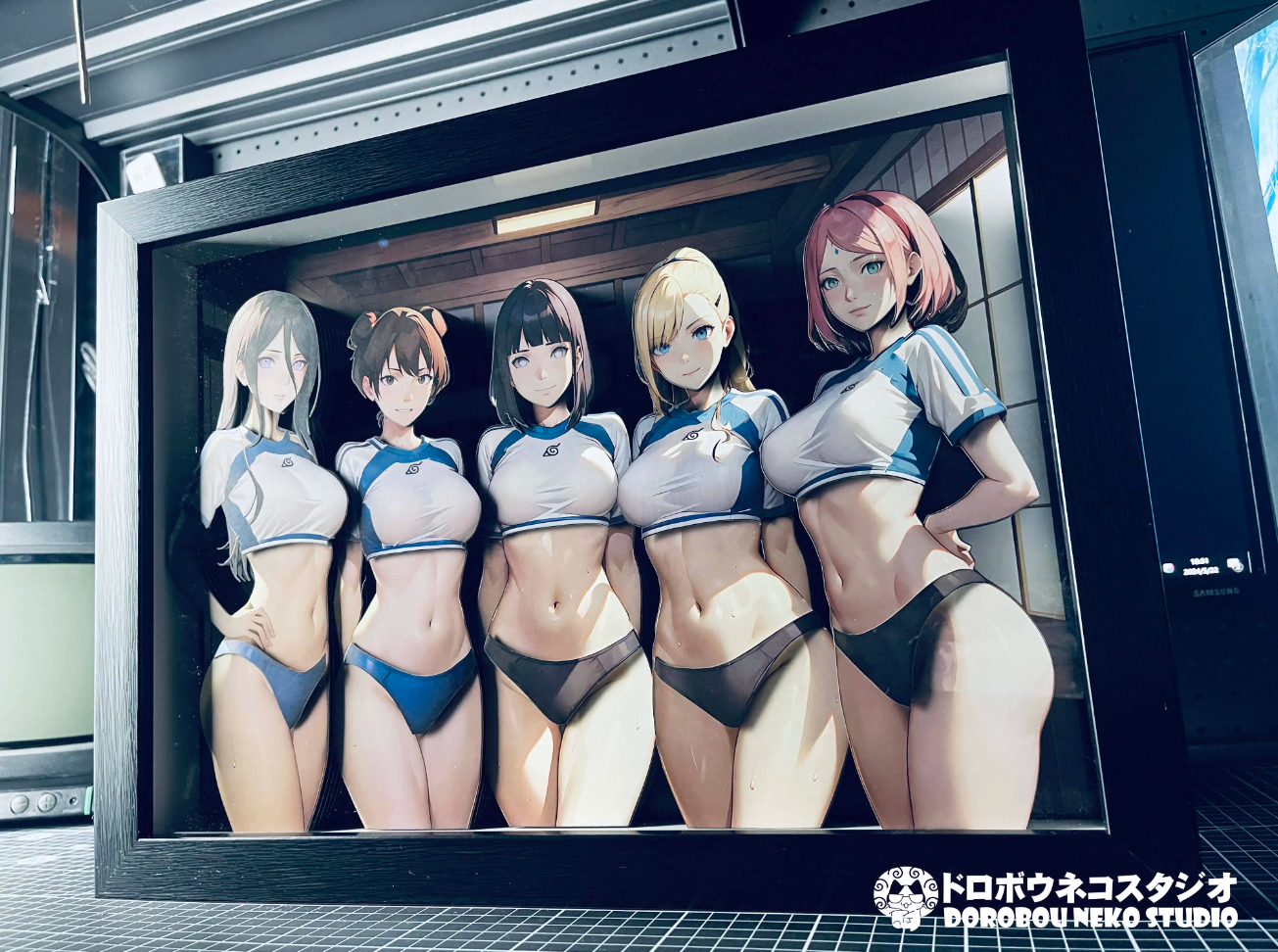 【In stock】DSMP-001 Decorative Painting of Girls-Dorobou Neko Studio