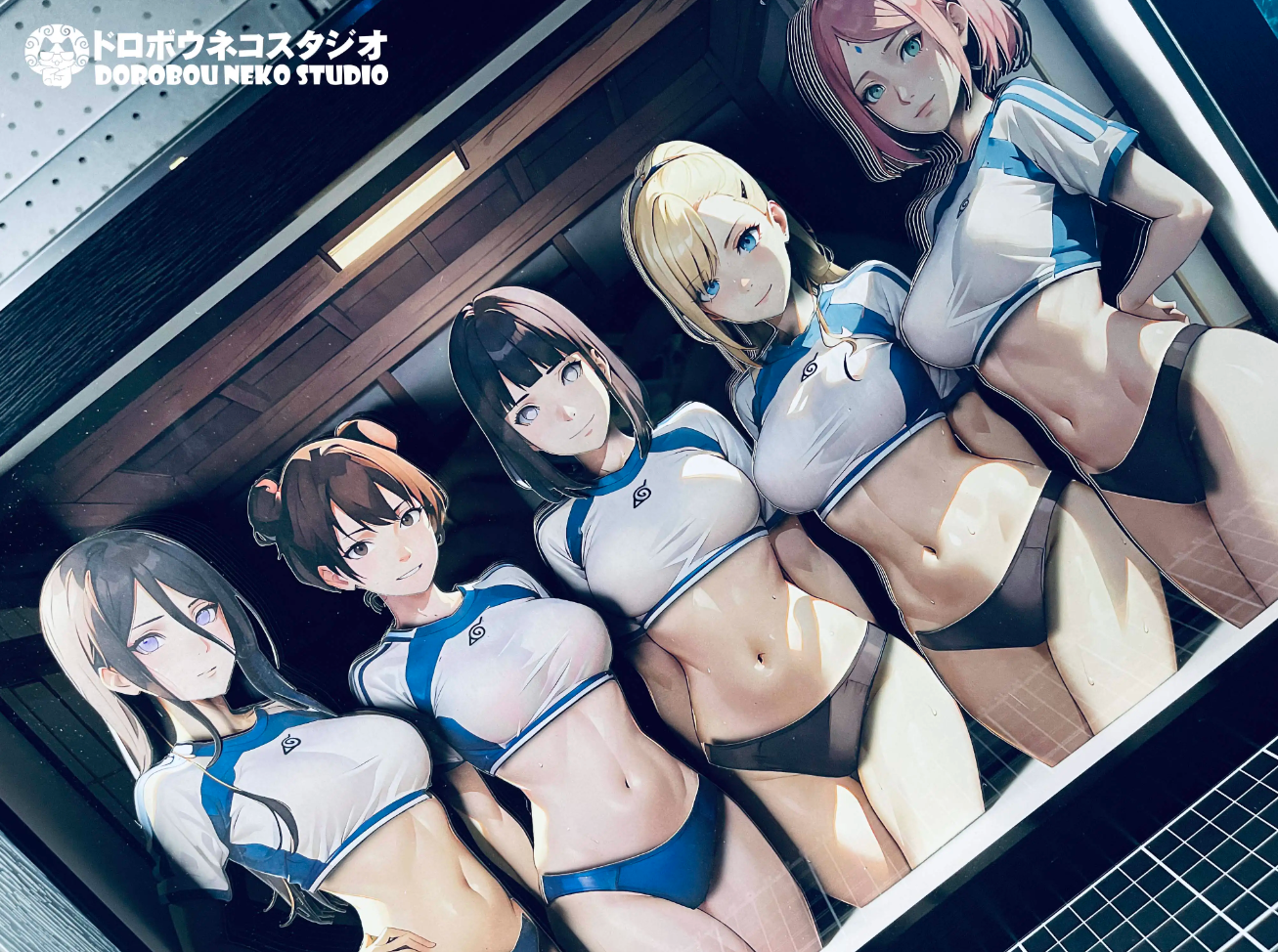 【In stock】DSMP-001 Decorative Painting of Girls-Dorobou Neko Studio