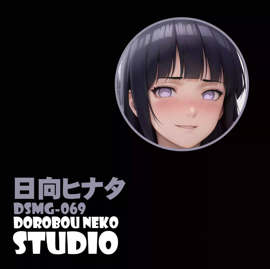 【In stock】DSMG-069 Decorative Painting of Hyūga Hinata-Dorobou Neko Studio