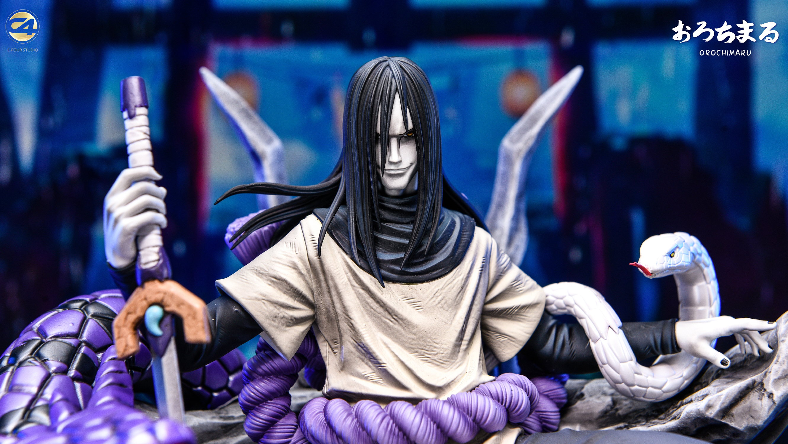 【Sold out】1/6 Scale Sitting Orochimaru-C4 Studio
