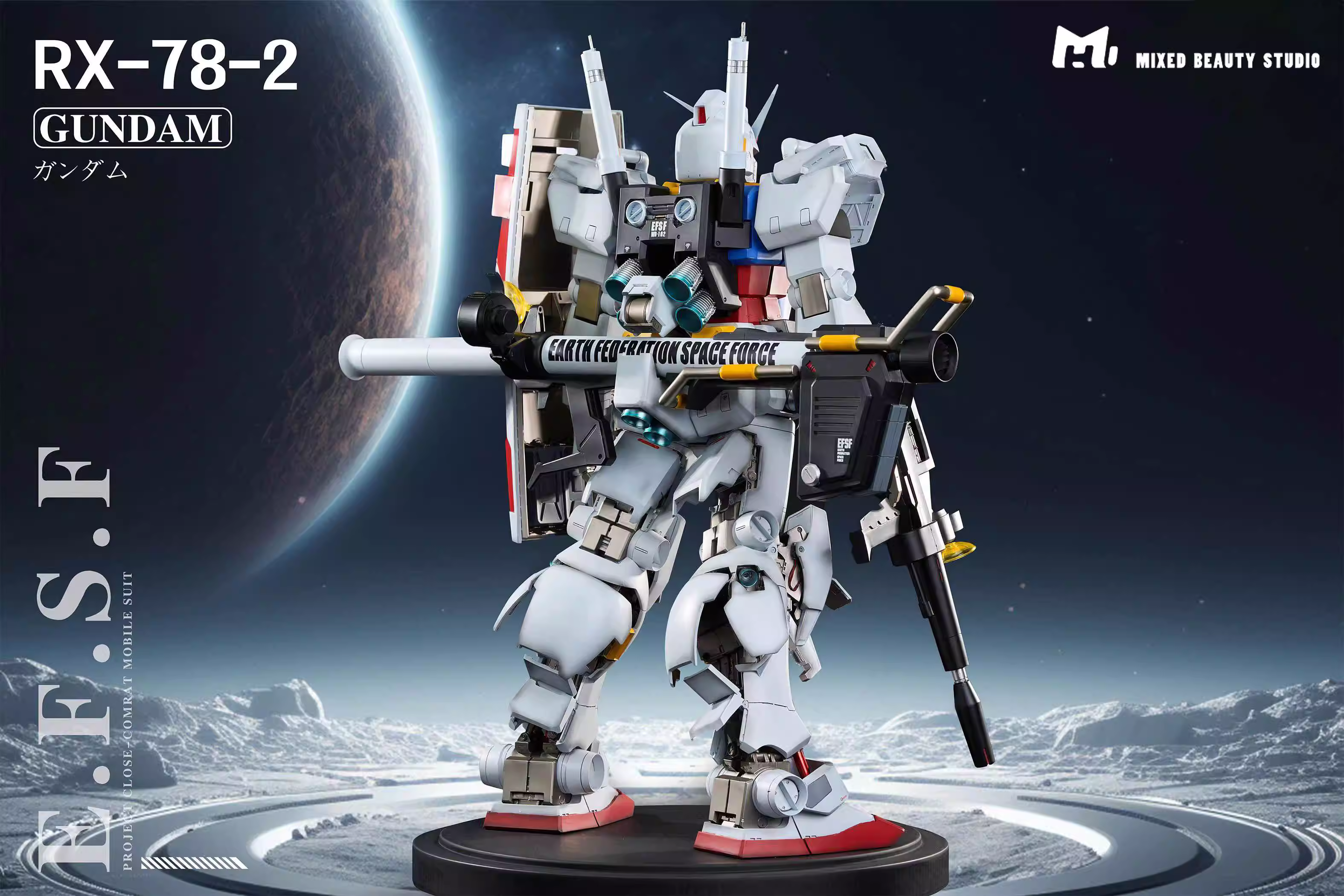【Pre-sale】RX-78-2-GUNDAM-MIXED BEAUTY Studio