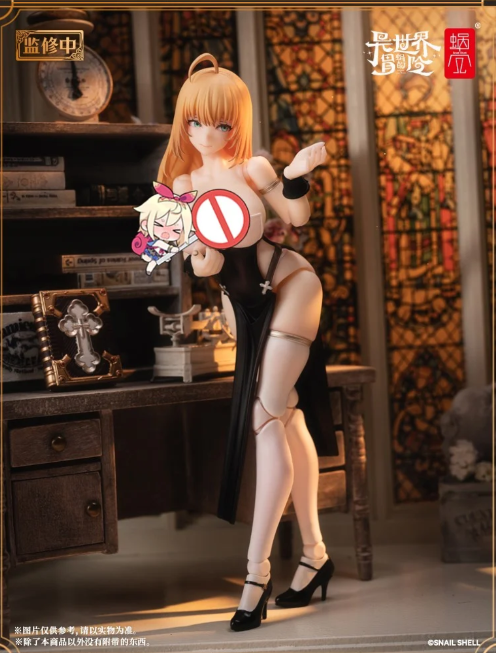 【Pre-sale】1/12 Scale Movable Nun Muse Asdo-Original Design-SNAIL SHELL Studio