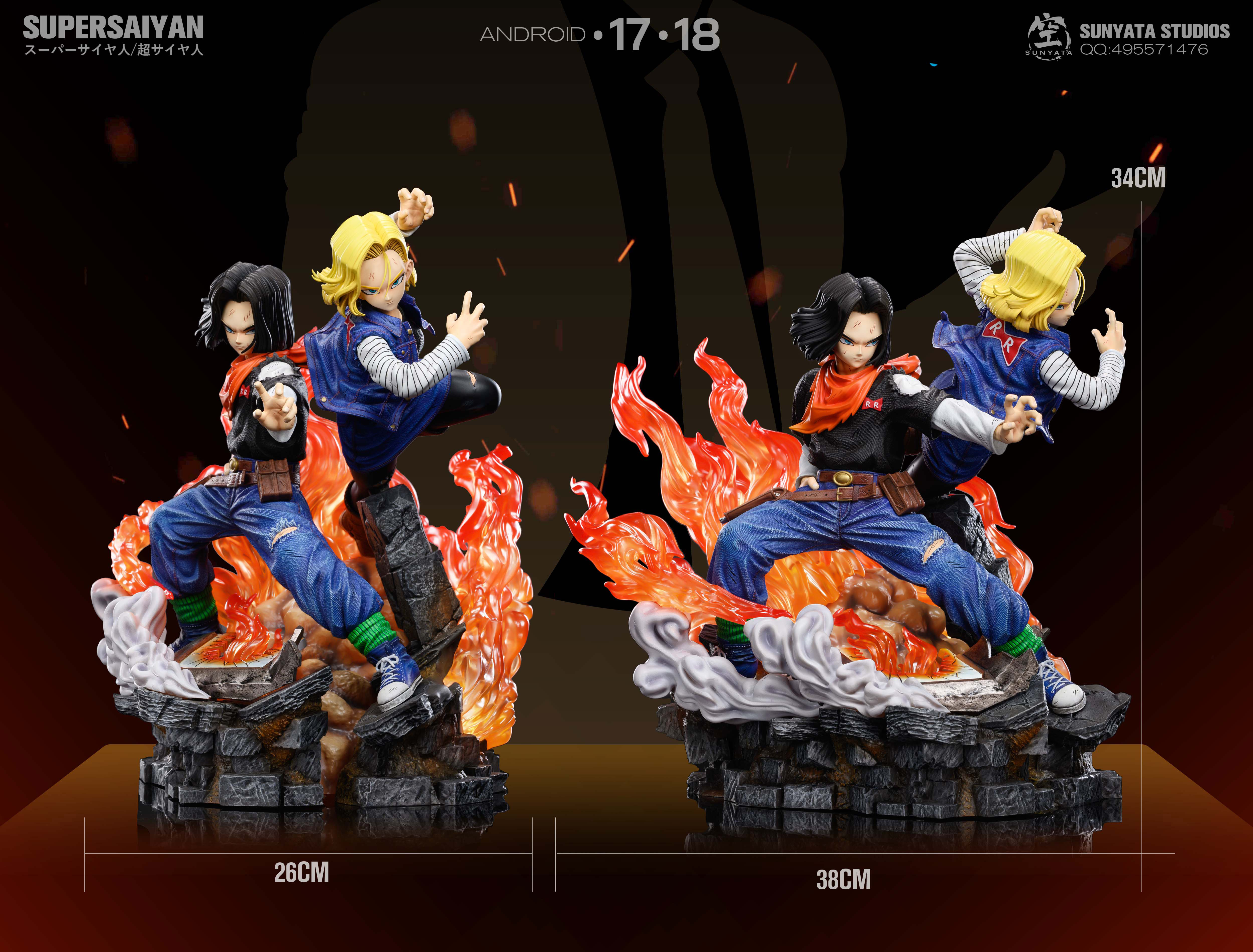 【Pre-sale】1/6 Scale Android 17 & 18-SUNYATA Studio