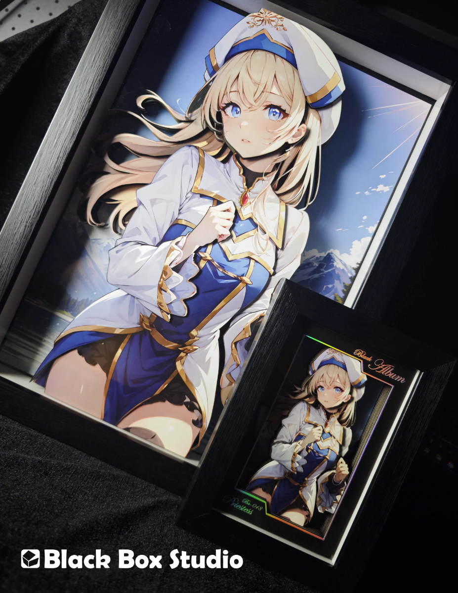 【In stock】Decorative Painting of Female Priestess-Goblin Slayer-Black Box Studio