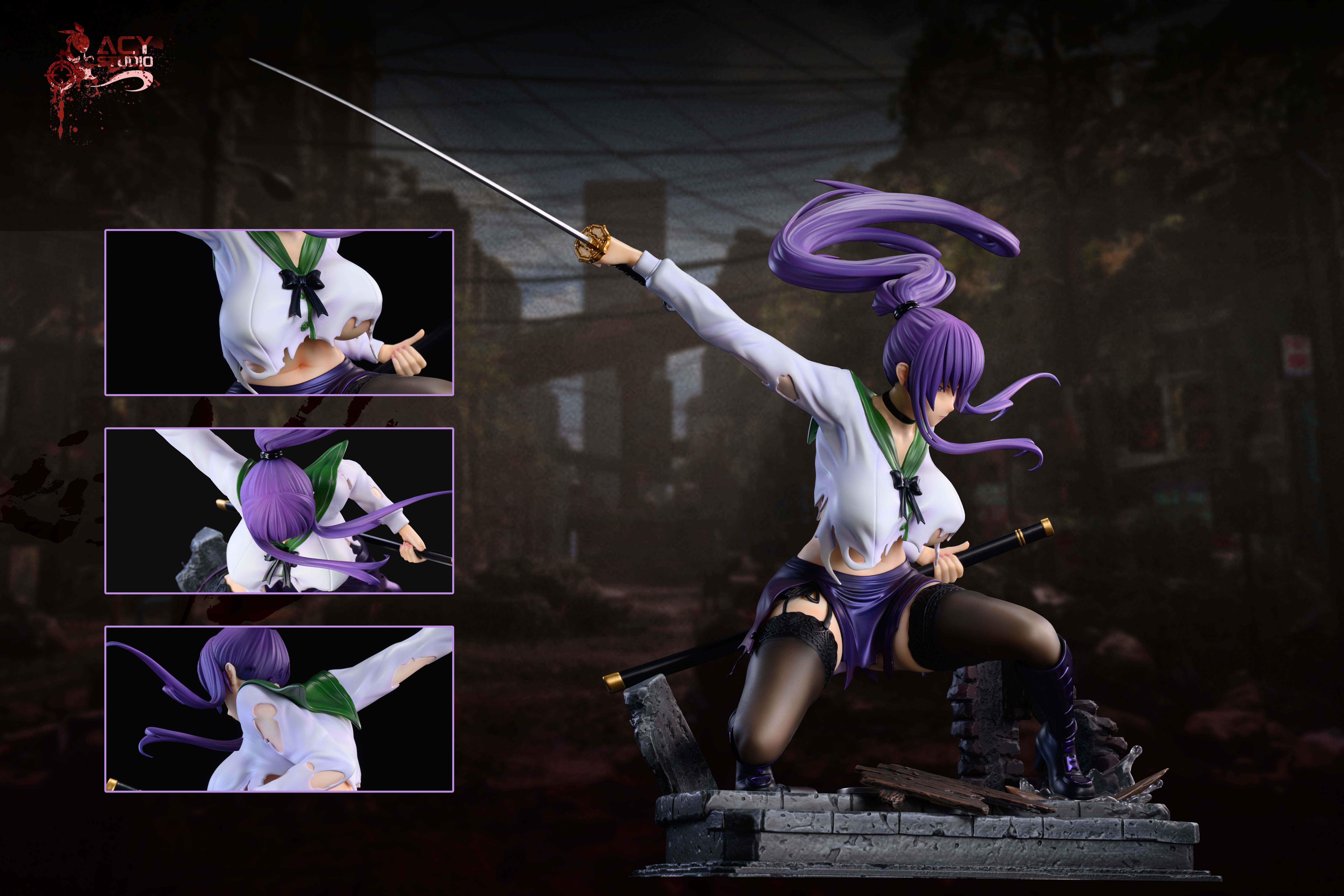 【Pre-sale】1/4 Scale Busujima Saeko-HIGHSCHOOL OF THE DEAD-Acy Studio