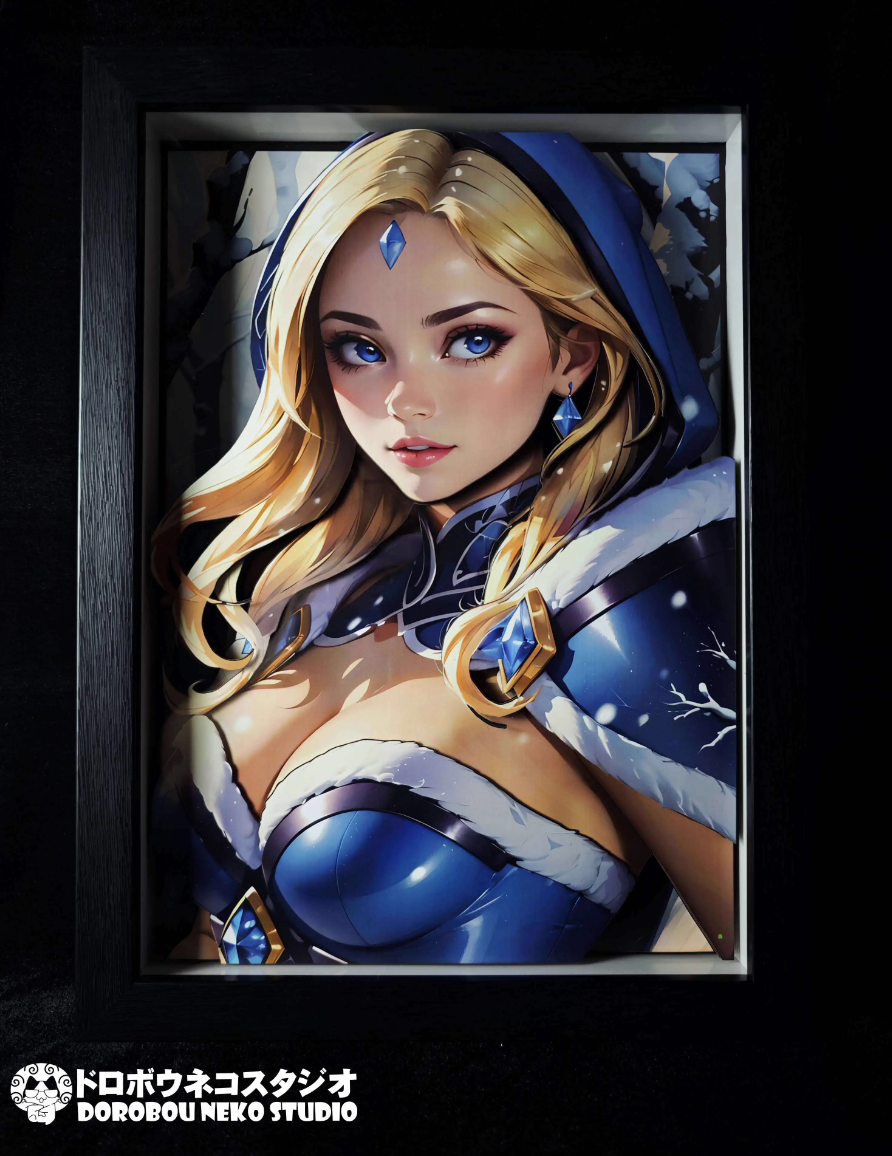 【In stock】DSUB-002 Decorative Painting of Crystal Maiden-DOTA2-Dorobou Neko Studio