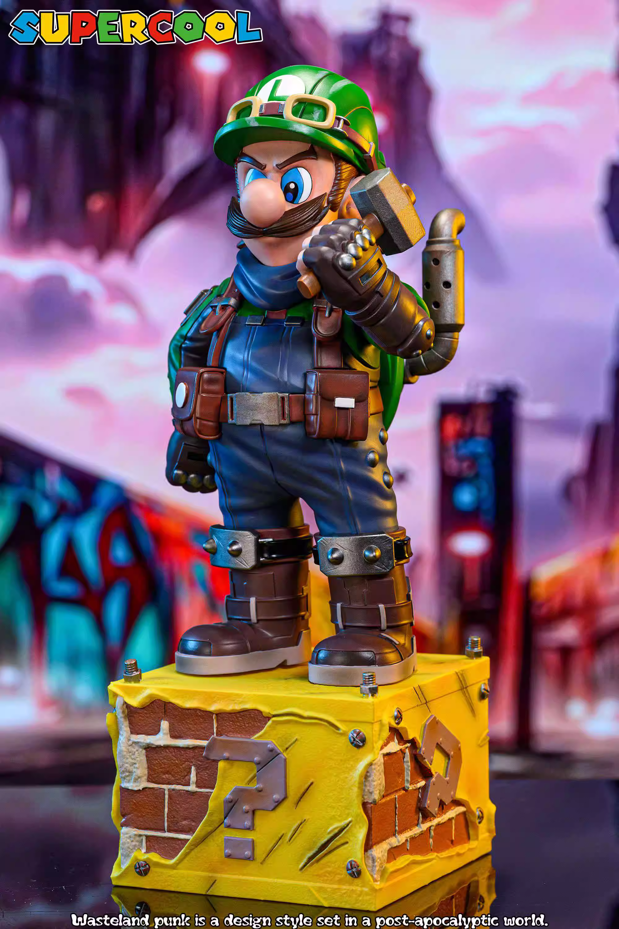 【Pre-sale】Plumbing Maintenance Worker Mario-Super Mario Bros.-SUPERCOOL Studio