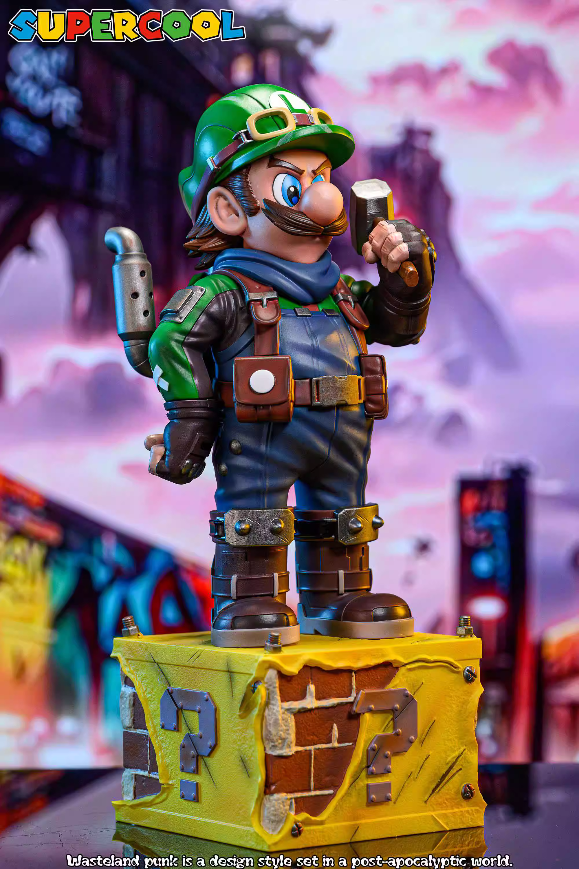【Pre-sale】Plumbing Maintenance Worker Mario-Super Mario Bros.-SUPERCOOL Studio
