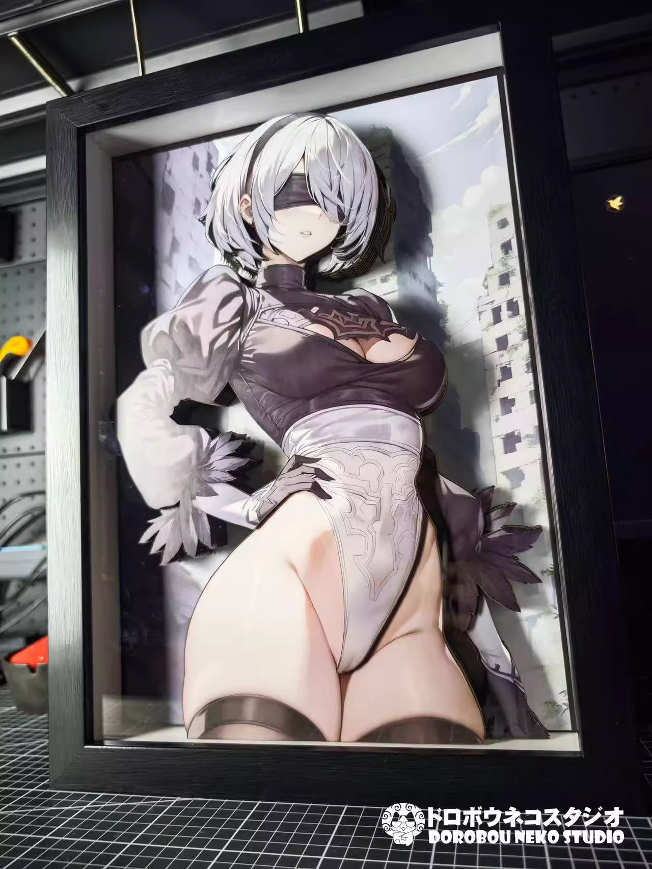 【In stock】DSMG-080Decorative Painting of 2B-NieR:Automata-Dorobou Neko Studio